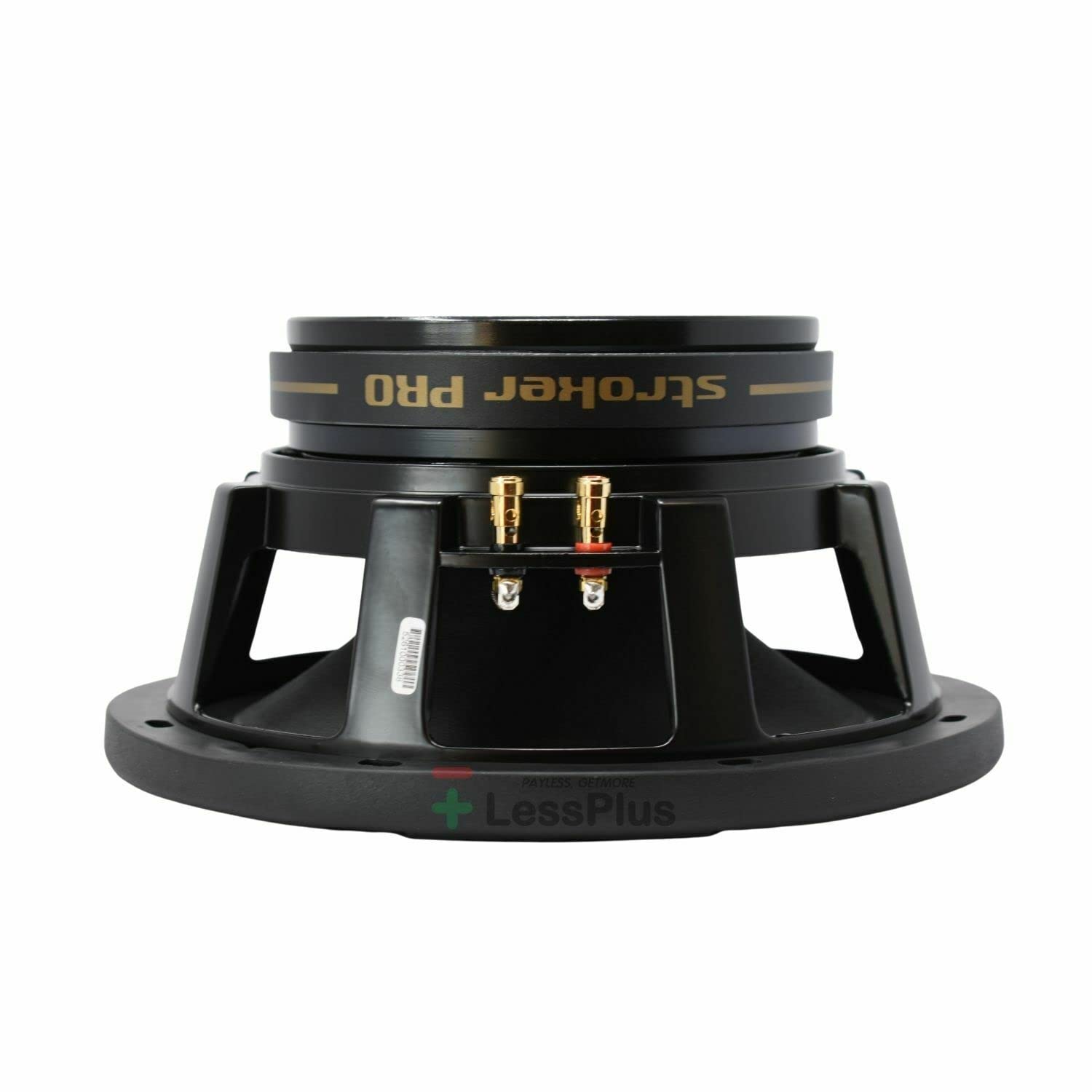 Cerwin Vega CVMPCL10 10-Inch 500W Full-Range Midrange Gold Speakers - Stroker Pro Series for Car Audio, Home Theater & Live Performances