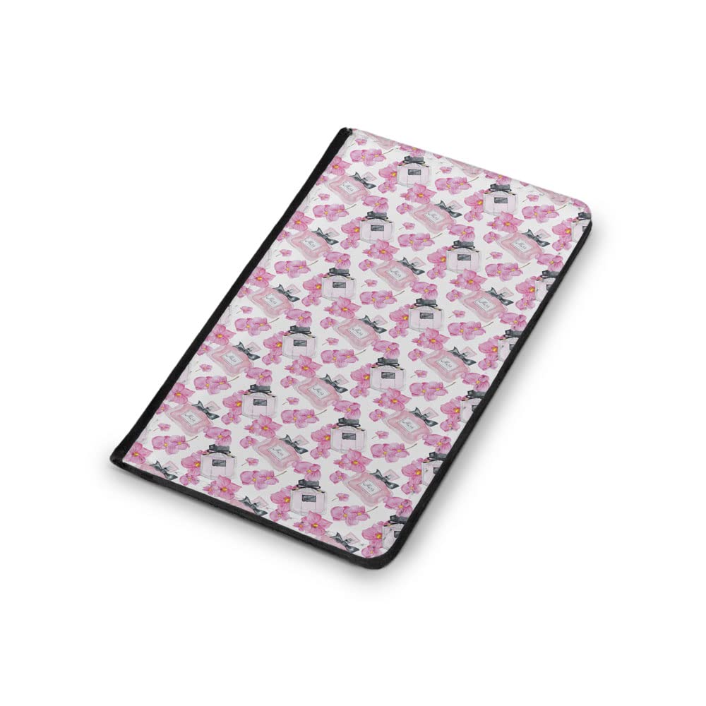 Stylish Floral Print Flip Wallet - Travel Passport Holder & ID Organizer Cover for Women | Perfect for Airports, Vacations, and Business Trips