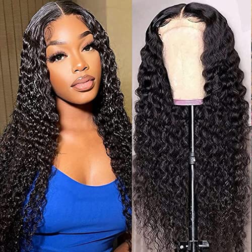 13X4 Deep Wave Frontal Lace Wig