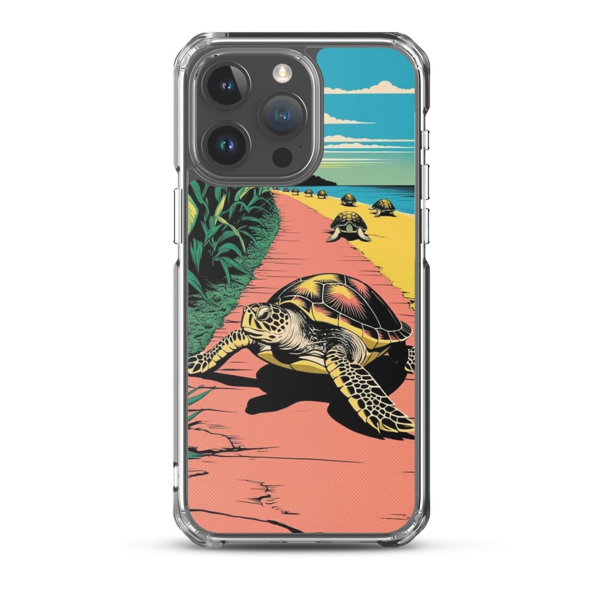 Turtle Path 'One Day at a Time' iPhone MagSafe Case - Durable Protective Cover for iPhone 12/13/14 Pro - Perfect for Daily Use, Work & Outdoor Activities