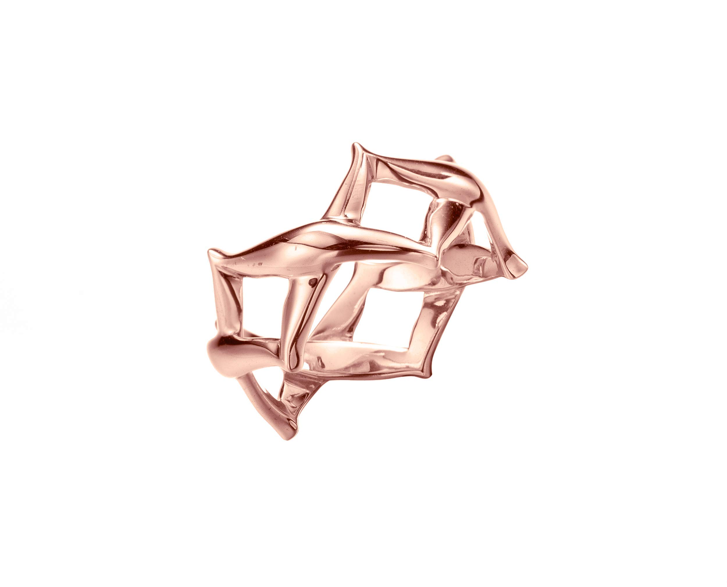 Majade Rose Gold Dipped 925 Sterling Silver Men's Ring - Handmade Promise Ring, Wedding Band & Birthday Gift for Boyfriend - Gun Metal & Rose Gold Plated Eternity Band - Perfect for Anniversaries, Engagements & Special Occasions