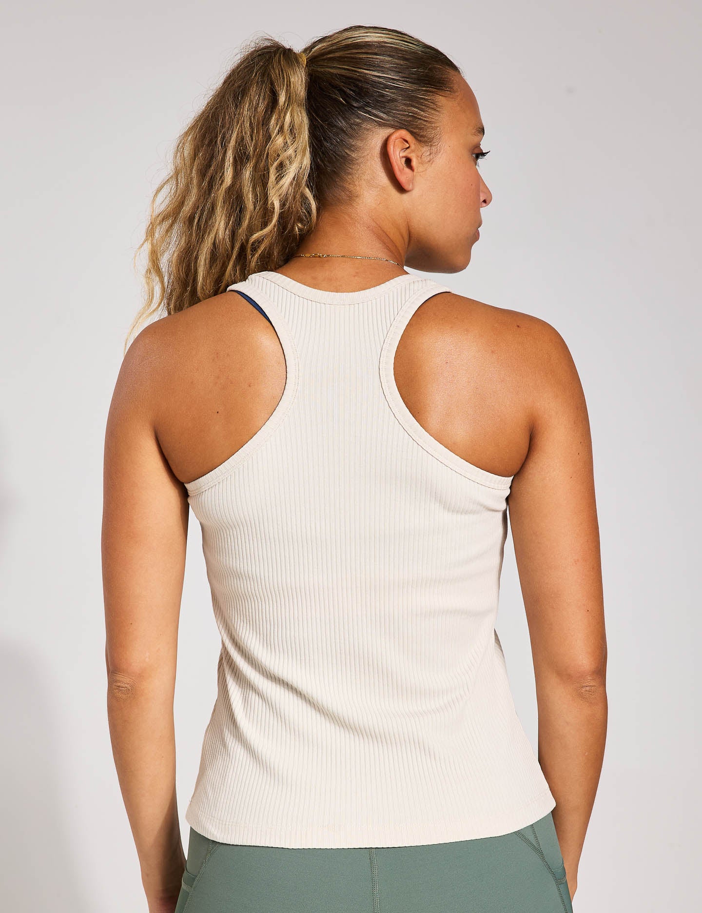 Leera Women's Tank Top - Soft Breathable Casual Summer T-Shirt for Yoga, Running, and Everyday Wear - Sand Color