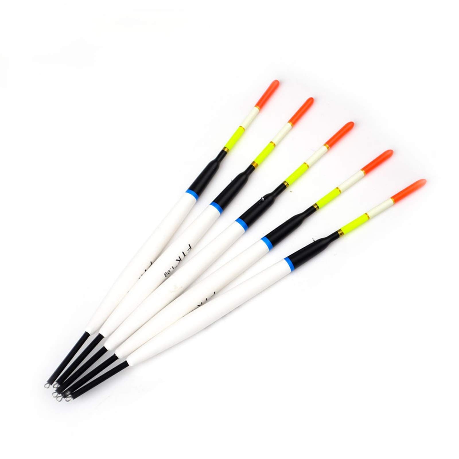 5Pcs Balsa Wood Slip Bobbers for Fishing - Slide Slip Floats for Crappie, Panfish, Walleye, Bass, Trout & Pike - 1/9oz Freshwater & Saltwater Fishing Gear - Perfect for Lake, River & Ice Fishing Adventures