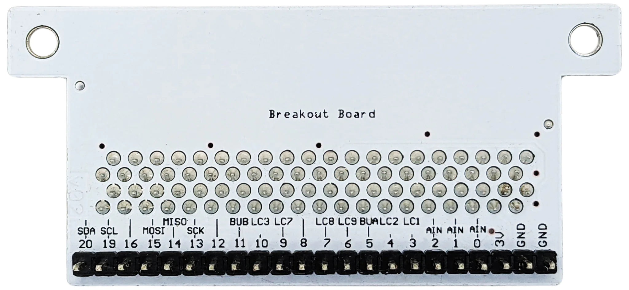 Electronix Express micro:bit Breakout Board with Headers - I2C & SPI Bus Connectivity for Easy Prototyping | Perfect for STEM Education, Robotics & DIY Electronics Projects