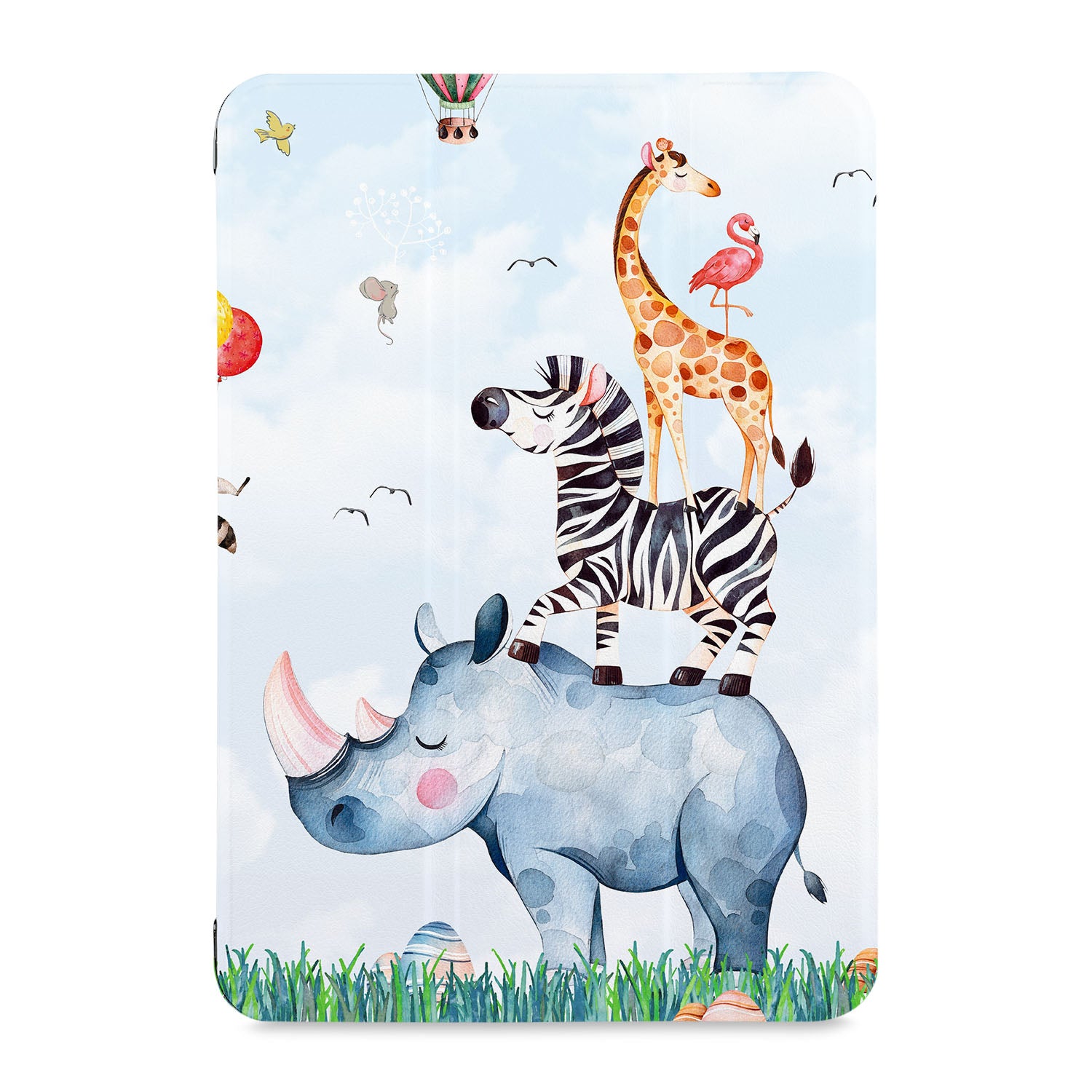 Samsung Tablet Case with Rainforest Animals Design - Durable Protective Cover for Samsung Galaxy Tab A/S/E Series - Perfect for School, Work & Travel