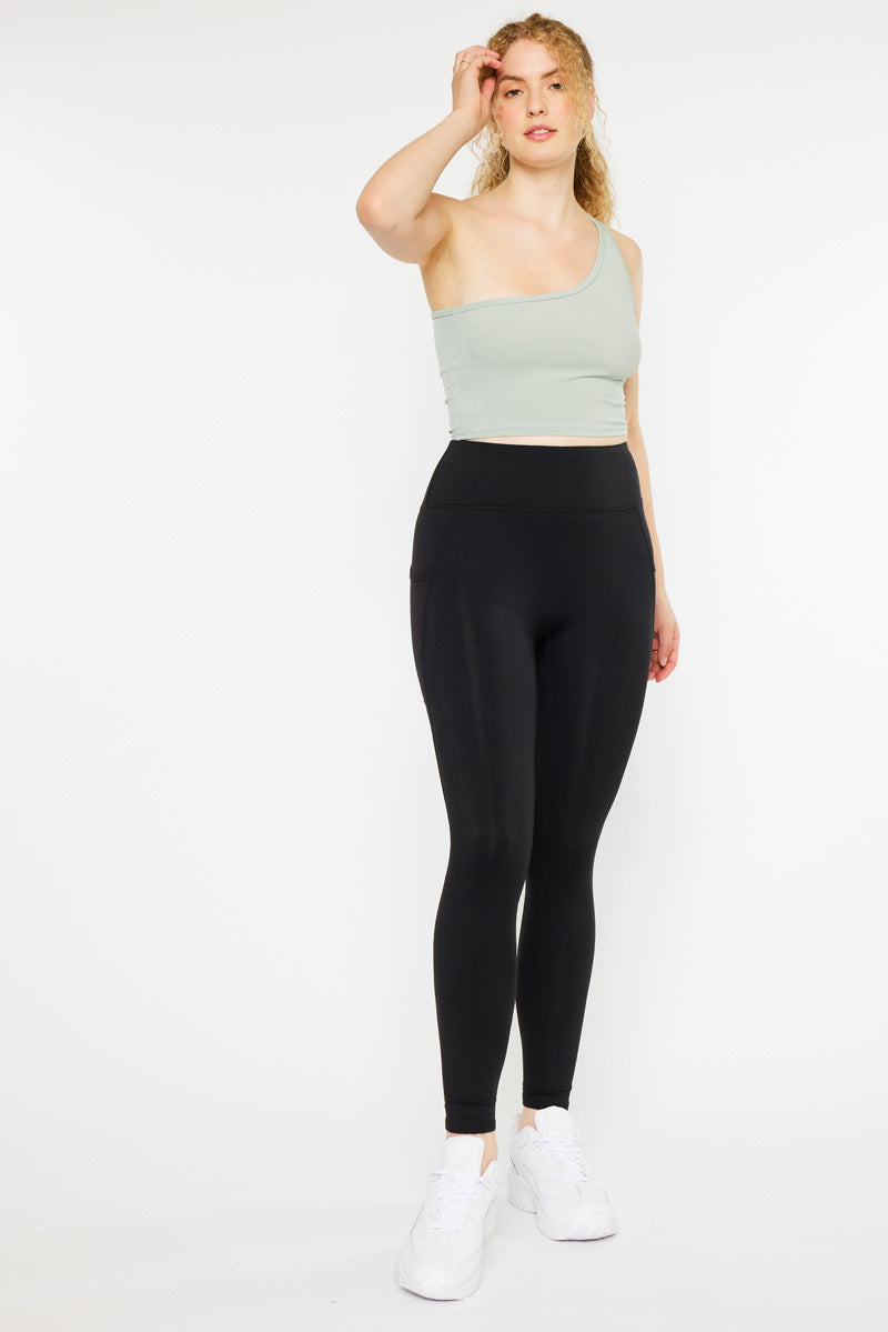 Carla High Waist Yoga Pants for Women - Tummy Control Workout Leggings - Comfortable & Stretchy for Running, Gym, and Lounge Wear