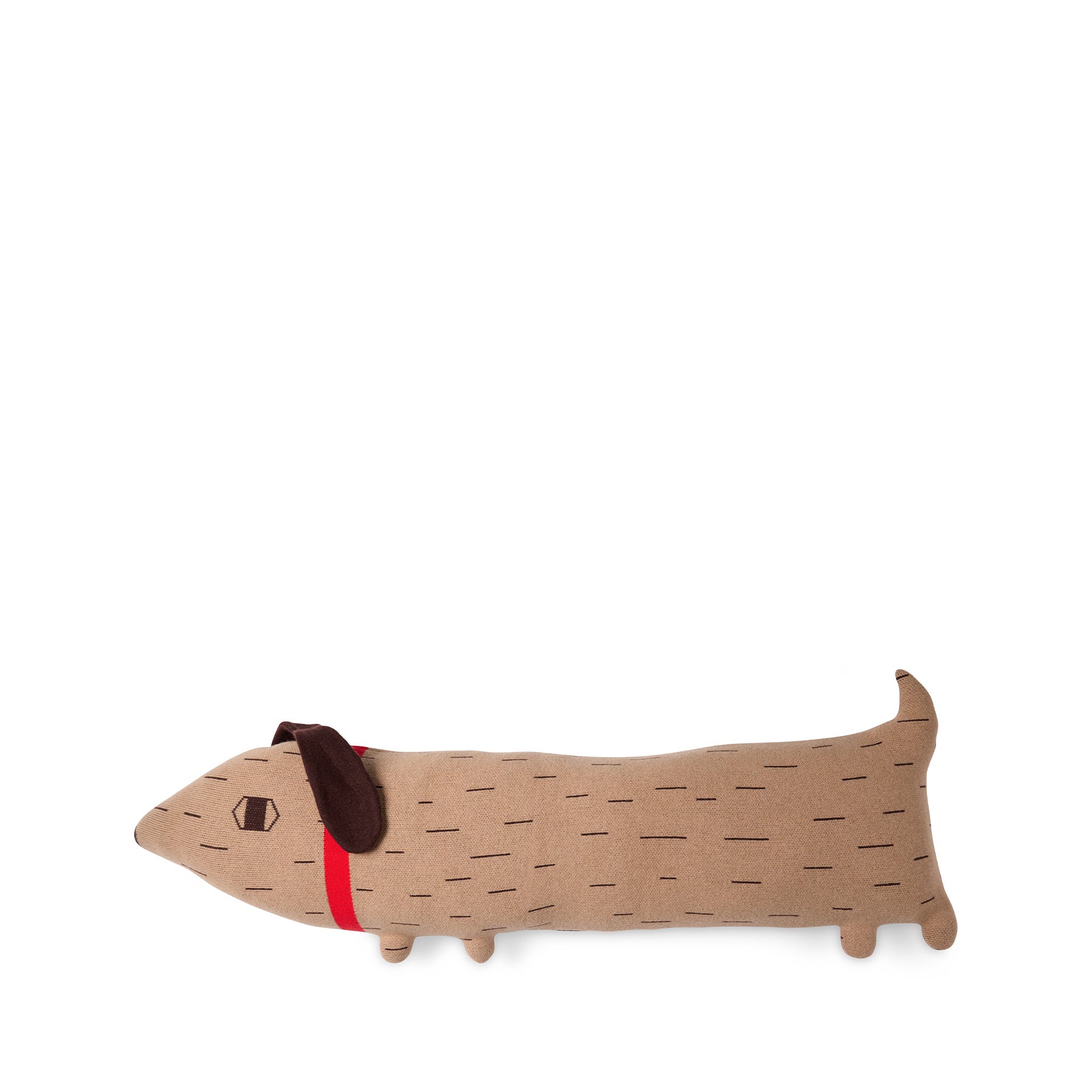 Premium Sausage Dog Bolster Pillow - Extra Long Dachshund Body Pillow for Adults & Kids - Soft Plush Cushion for Bed, Sofa, Nursery Decor - Perfect for Lounging, Reading & Cuddling