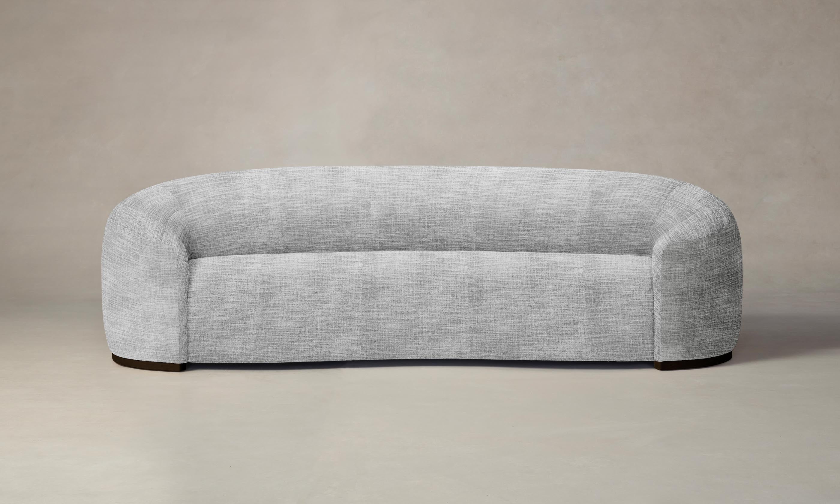 The Chelsea Sofa - Performance Textured Tweed Alpine - Perfect for Living Rooms, Offices & Cozy Spaces