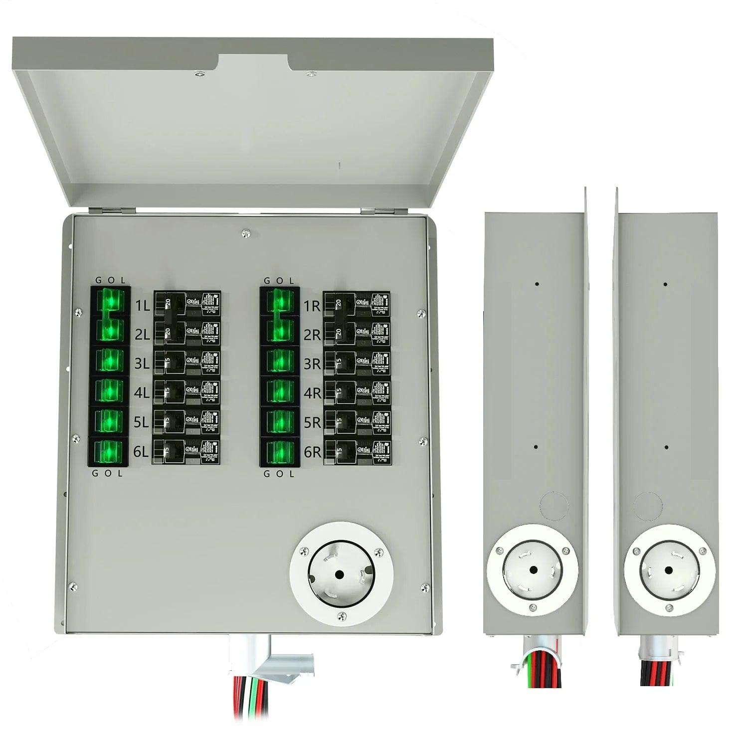 Refurbished Nature's Generator Power Transfer Kit - 12 Circuit 120/240V 50A for Home Backup Power & Emergency Use