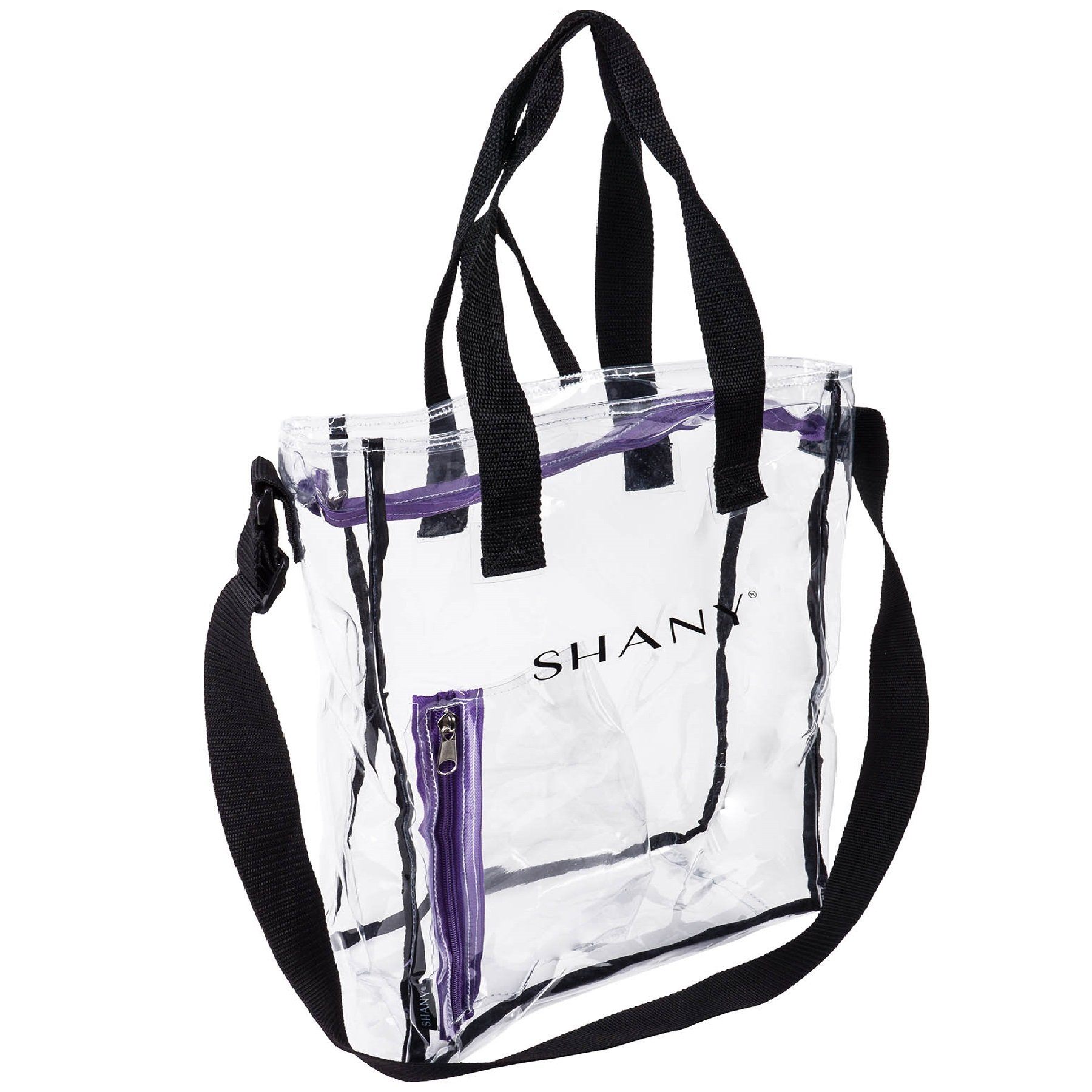 Clear TSA Approved Toiletry Bag for Travel - Waterproof Makeup Organizer with Multiple Handles & Hooks | Perfect for Carry On Luggage, Airplane Essentials & Vacation Packing