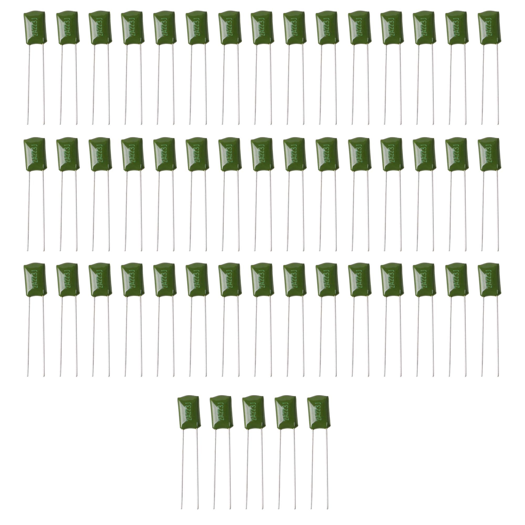 BQLZR 0.022uF 50V Green Ceramic Capacitors (Pack of 50) - 2A223J for Electric Guitar, Amplifier & Audio Equipment - Perfect for Tone Control, Signal Filtering & DIY Electronics Projects