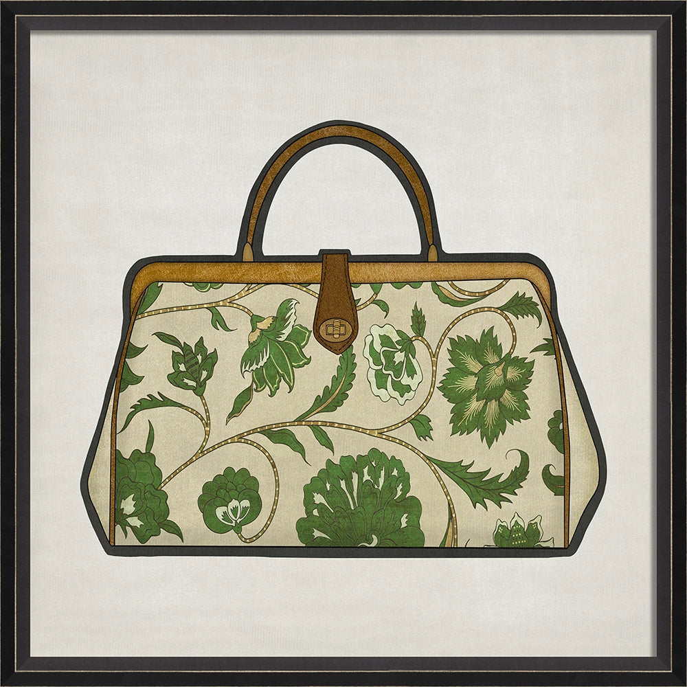 Stylish Handbag Framed Art Print - Elegant Wall Decor for Living Room, Bedroom & Office - Perfect Gift for Fashion Lovers