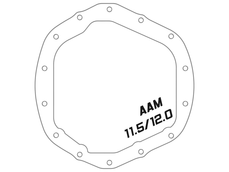 aFe Pro Series Rear Differential Cover for 2020 Chevrolet Silverado 2500 HD - Black with Machined Fins | Heavy-Duty Truck Protection & Off-Road Performance Upgrade