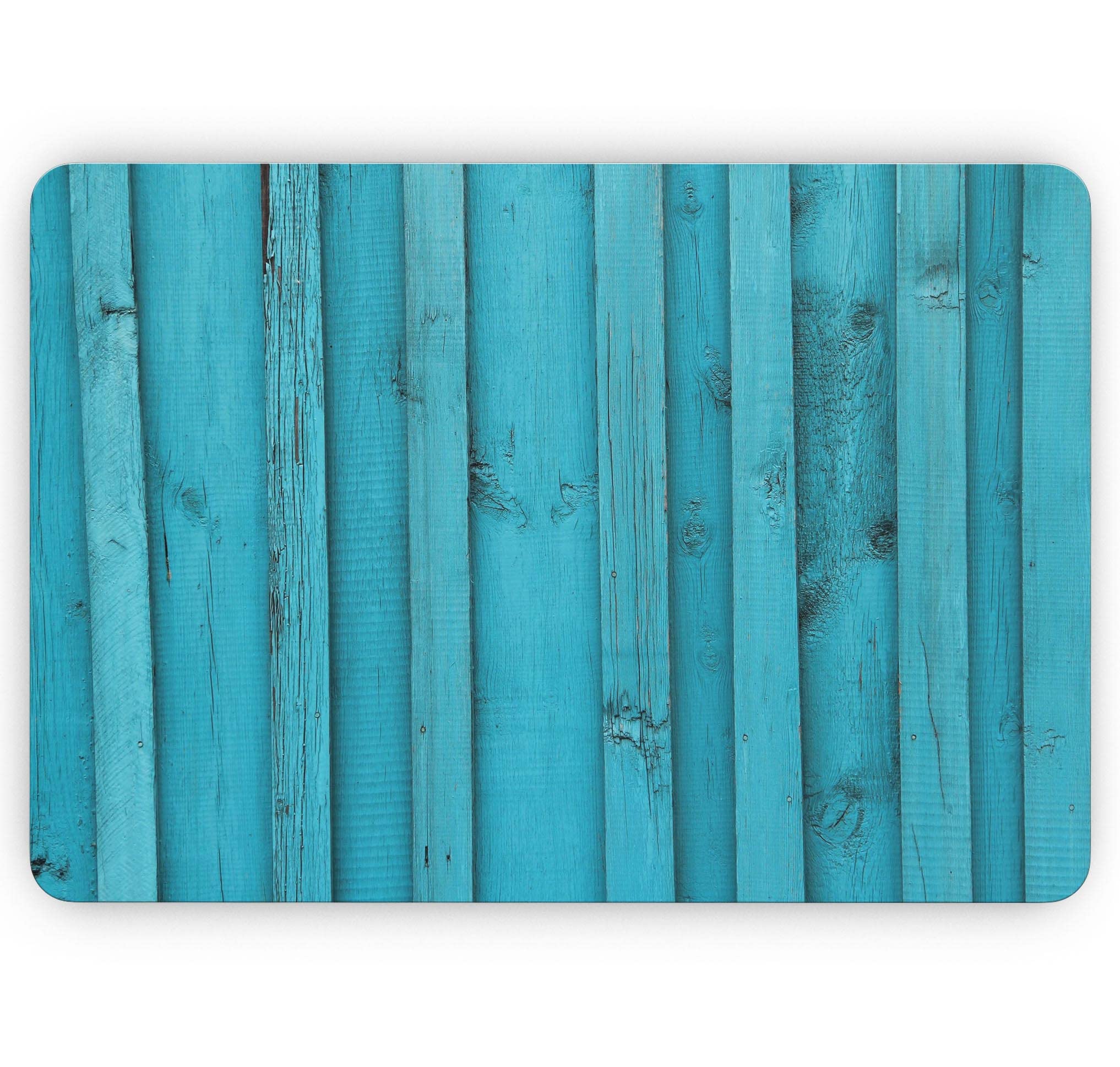 Premium Blue Wood Plank Full-Body Decal Skin for MacBook Air 13
