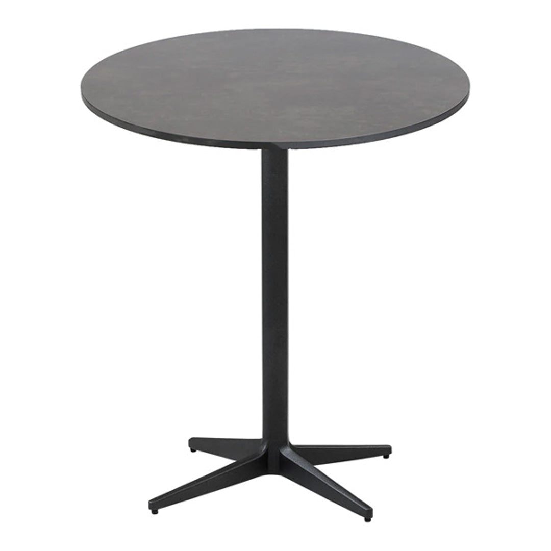 Round Drop Outdoor Cafe Table - Patio Dining & Garden Furniture for Restaurants, Coffee Shops & Backyard Decor