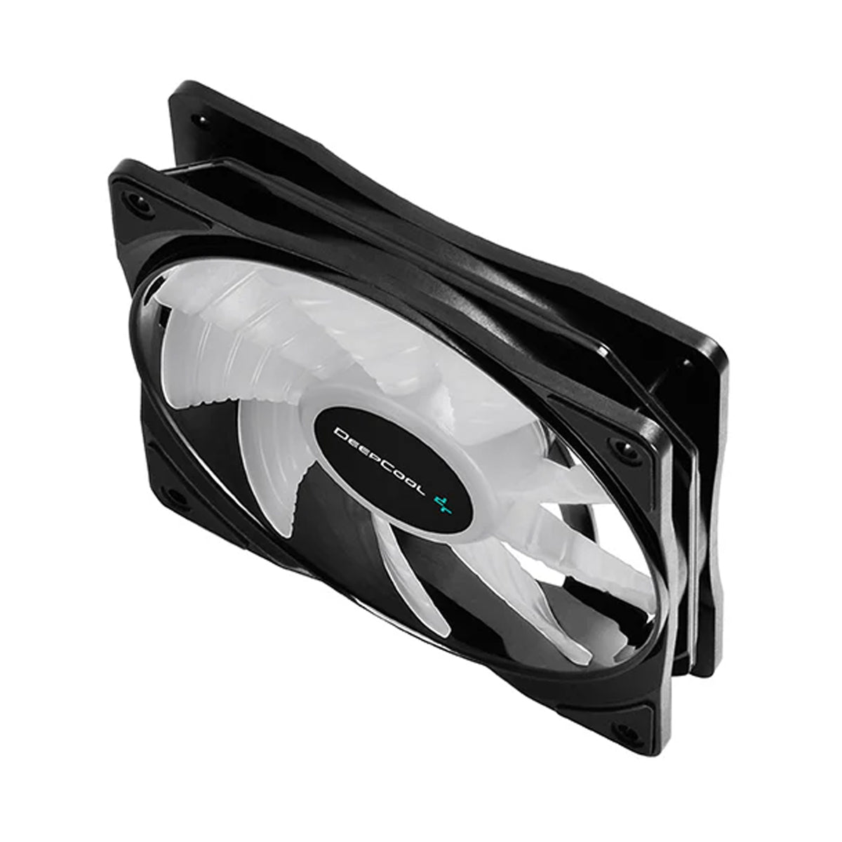 Deepcool RF120 120mm PC Cooling Fan with Blue LED - High Airflow, Quiet Operation for Gaming PC, Case, CPU Cooler & Radiator - OEM Packaging