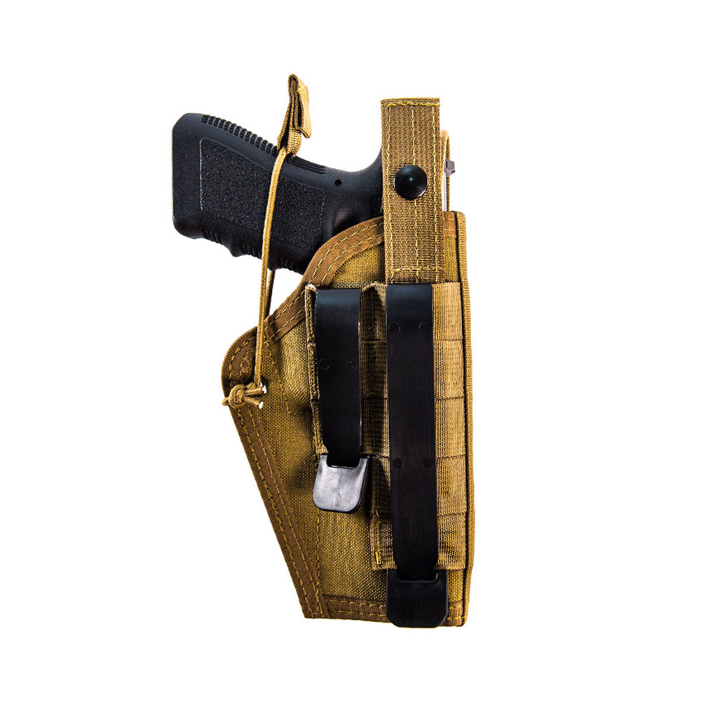 High-Speed Ambidextrous Nylon Gun Holster for Handguns - Tactical & Concealed Carry | Made in USA | Perfect for Range Shooting, Hunting & Self-Defense