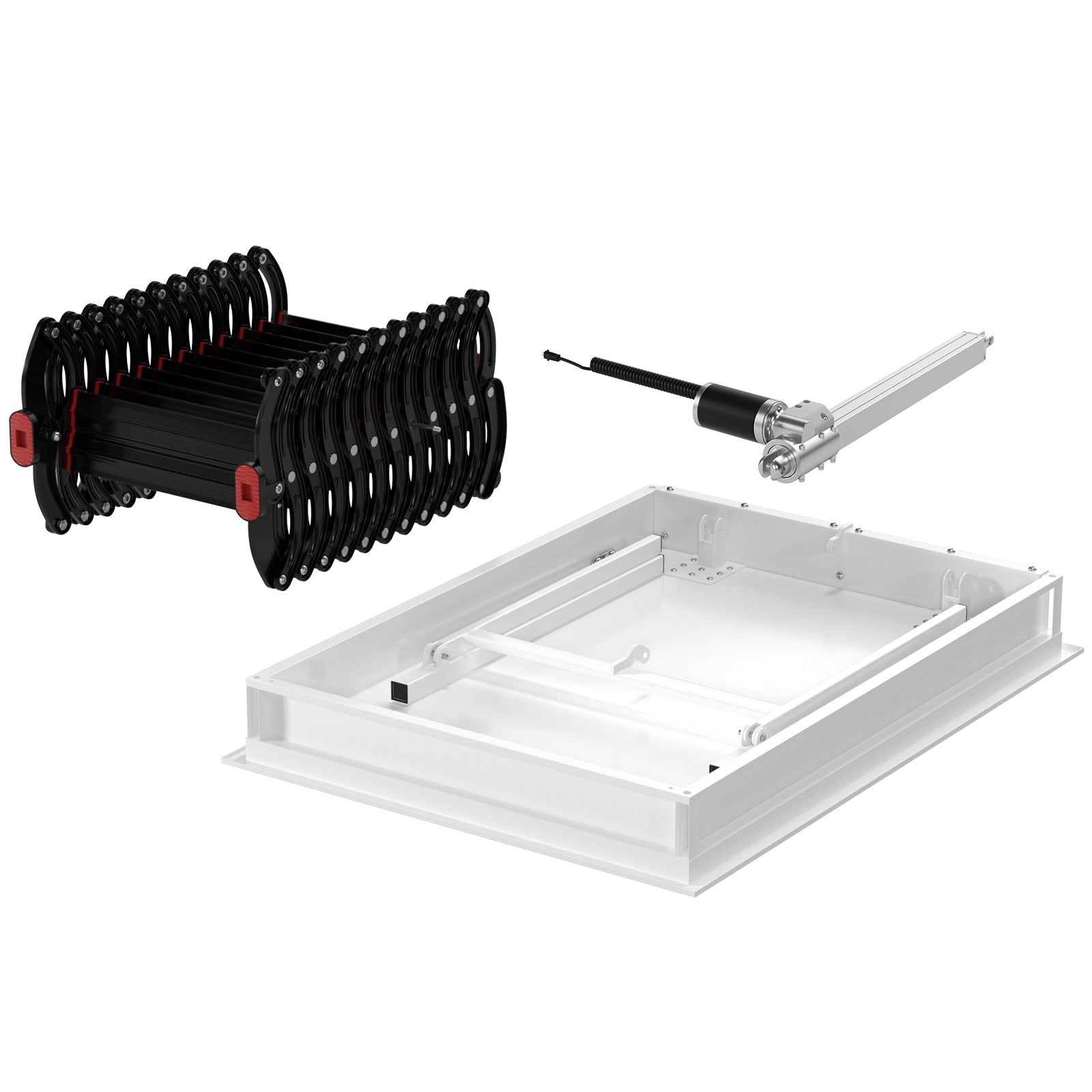 11 Steps Electric Attic Ceiling Ladder - 31.5