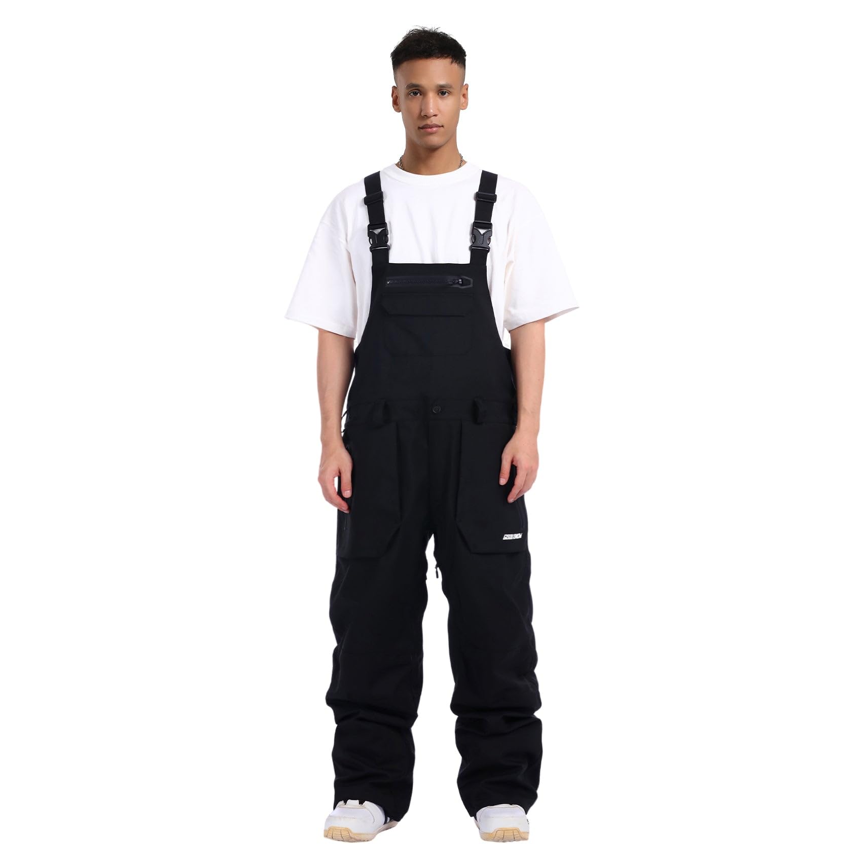 Waterproof Windproof Snowboard Bibs for Men & Women - Adjustable Straps Ski Pants for Winter Sports | Ideal for Snowboarding, Skiing & Outdoor Winter Activities