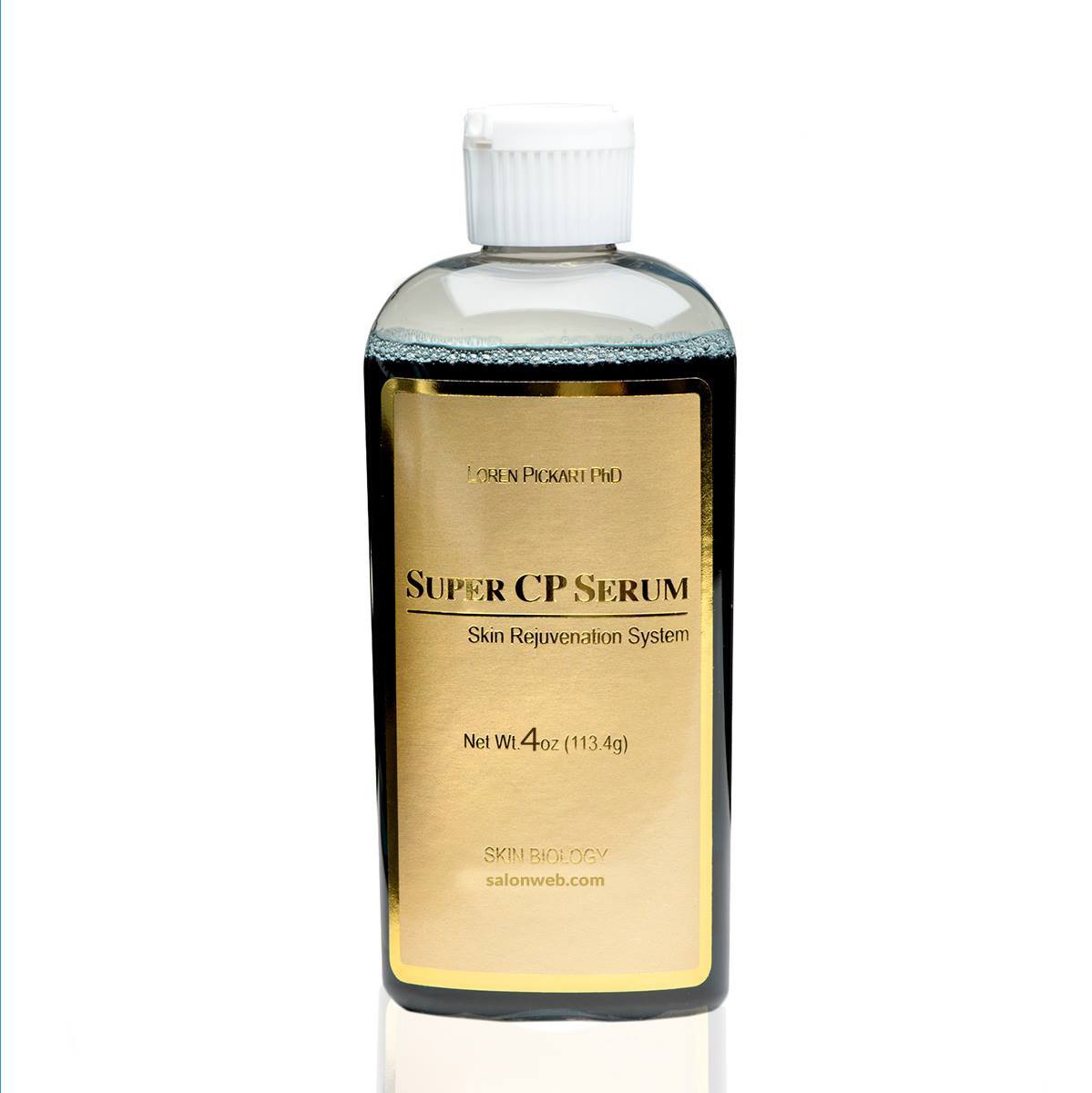 Skin Biology Super CP Serum 4 oz - Copper Peptide Anti-Aging Face Serum for Fine Lines & Wrinkles | Rejuvenate Skin & Reduce Signs of Aging | Perfect for Night Routine & Daily Skincare Regimen