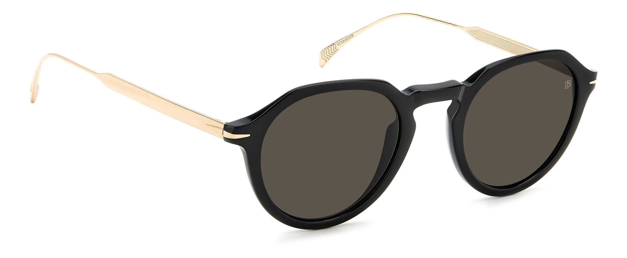 David Beckham DB1098/S Men's Sunglasses - Polarized UV Protection Aviator Style for Driving, Outdoor Sports & Fashion