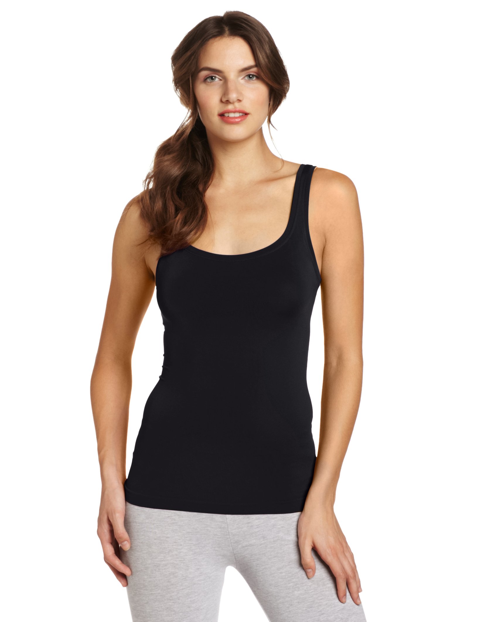 Hanro Women's Soft Touch Feeling Tank Top - Breathable Comfortable Camisole for Everyday Wear, Yoga & Layering