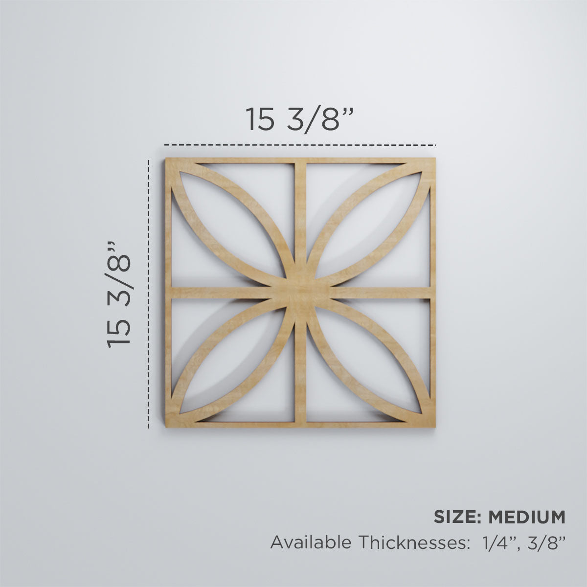 Swansea Decorative Fretwork Wall Panels - Elegant Laser Cut Wooden Room Dividers & Home Decor for Living Room, Bedroom, Office - Perfect for Modern Interior Design & Space Partition