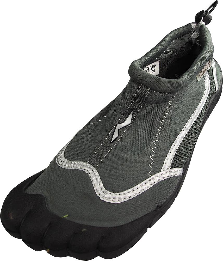 NORTY Wave Aqua Sock Water Shoes for Men - Quick-Dry Swim Beach Shoes with Drainage Holes - Lightweight Water Socks for Swimming, Surfing, Kayaking & Outdoor Activities