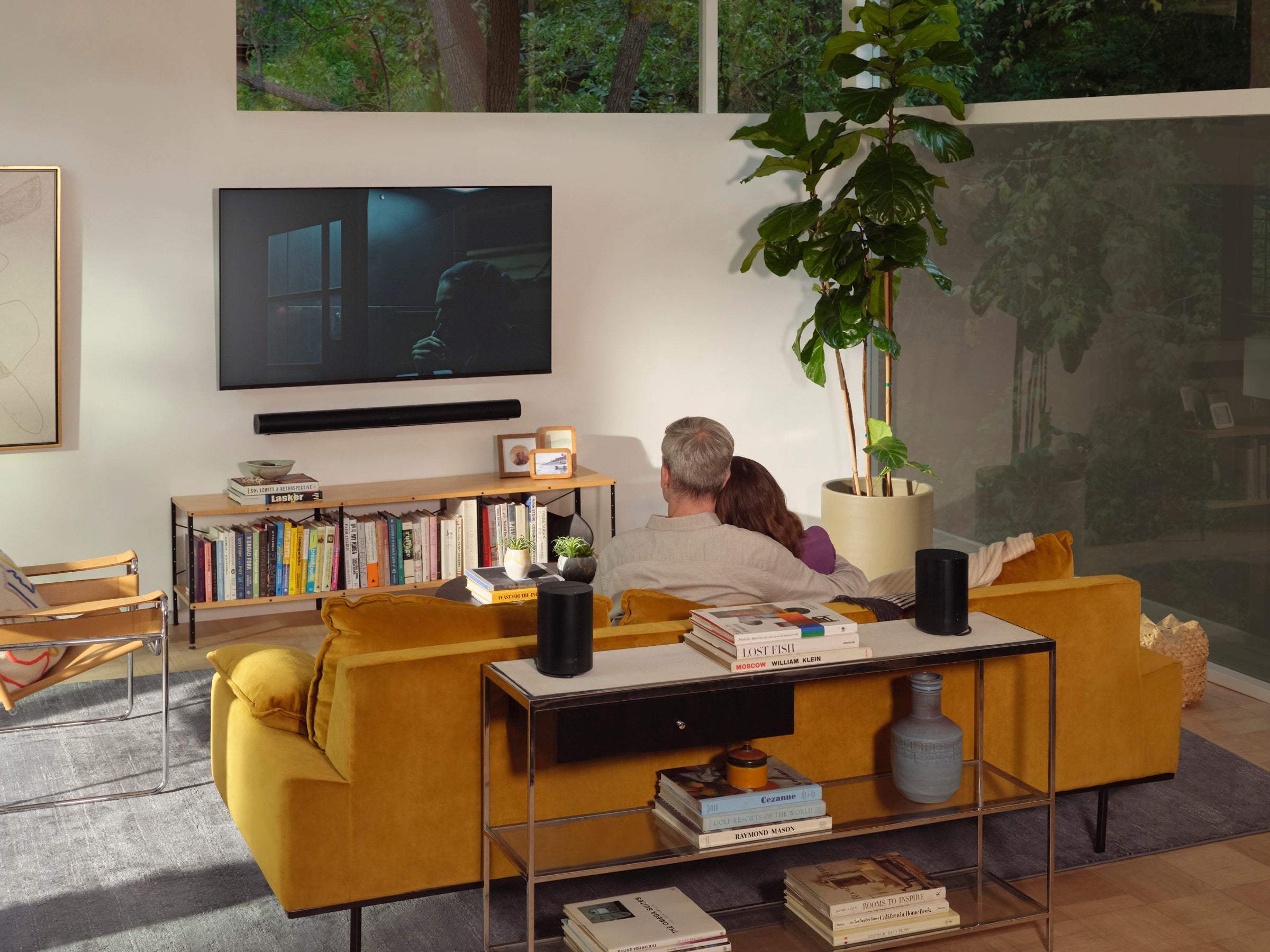 Sonos Era100 Wireless Smart Speaker for Home - Premium Sound, Voice Control, Multi-Room Audio | Perfect for Living Room, Bedroom, or Home Office