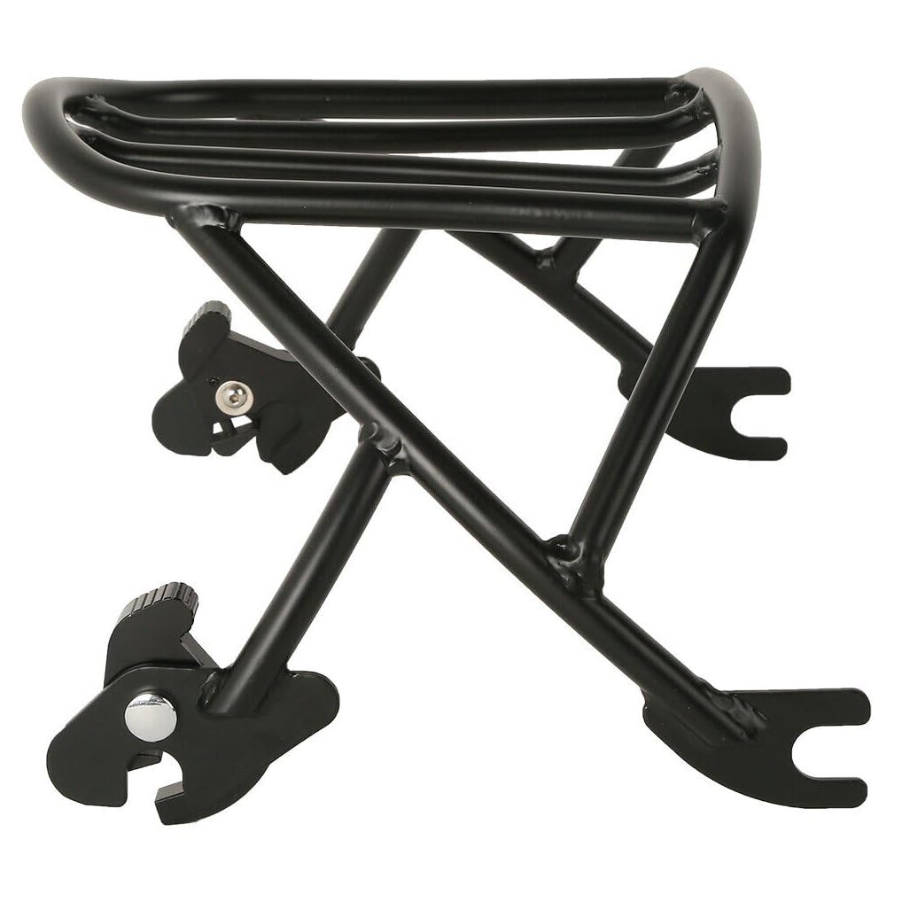Harley Davidson Nightster Solo Luggage Rack - 1200 Iron Black (2.85kg) SLRFFHSX1CN2 | Heavy-Duty Motorcycle Storage Solution for Road Trips & Commuting