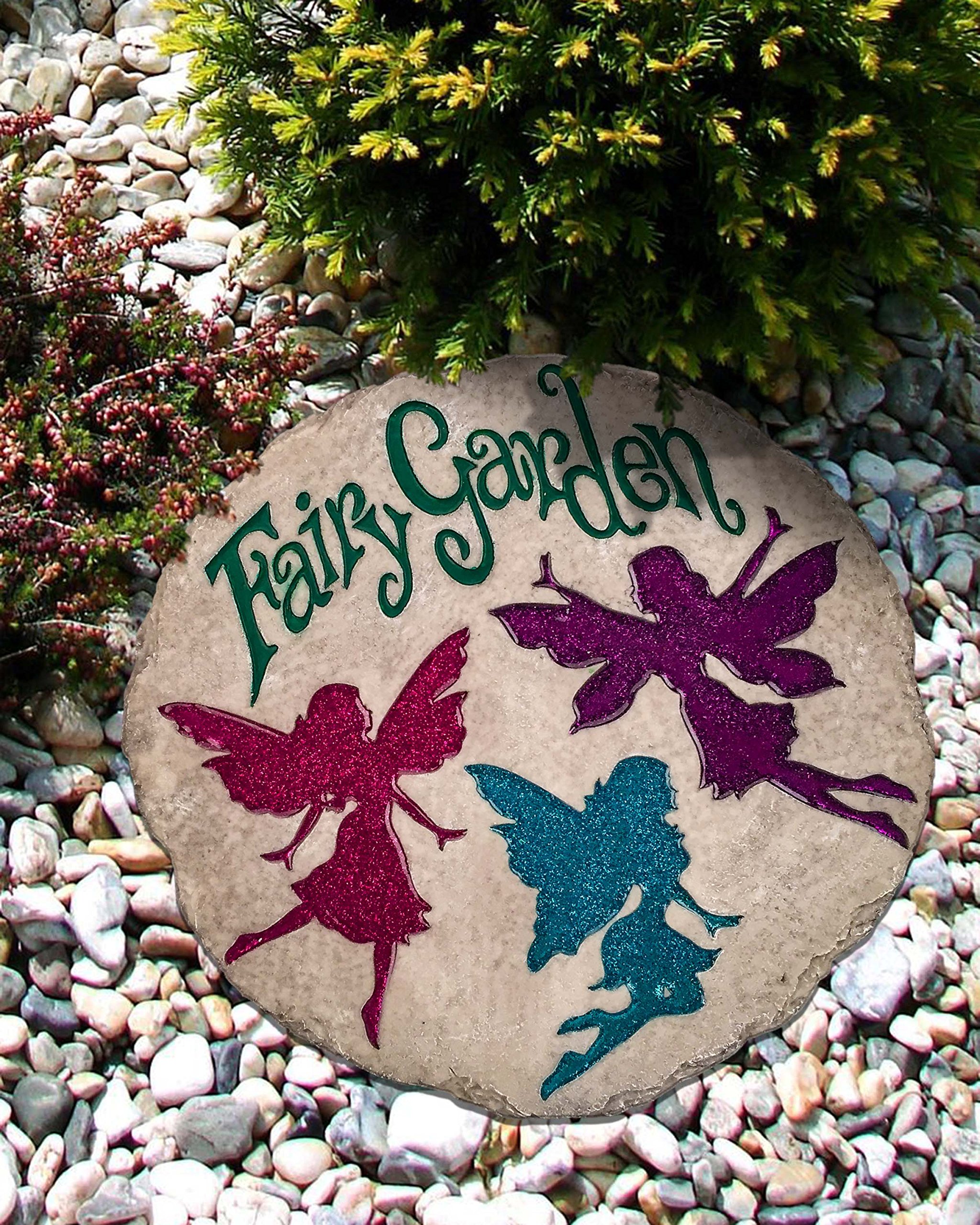 Spoontiques If Love Could Have Saved You Stepping Stone - Handcrafted Garden Decor Memorial Stone - Outdoor Yard Art for Patio, Walkway & Memorial Gardens