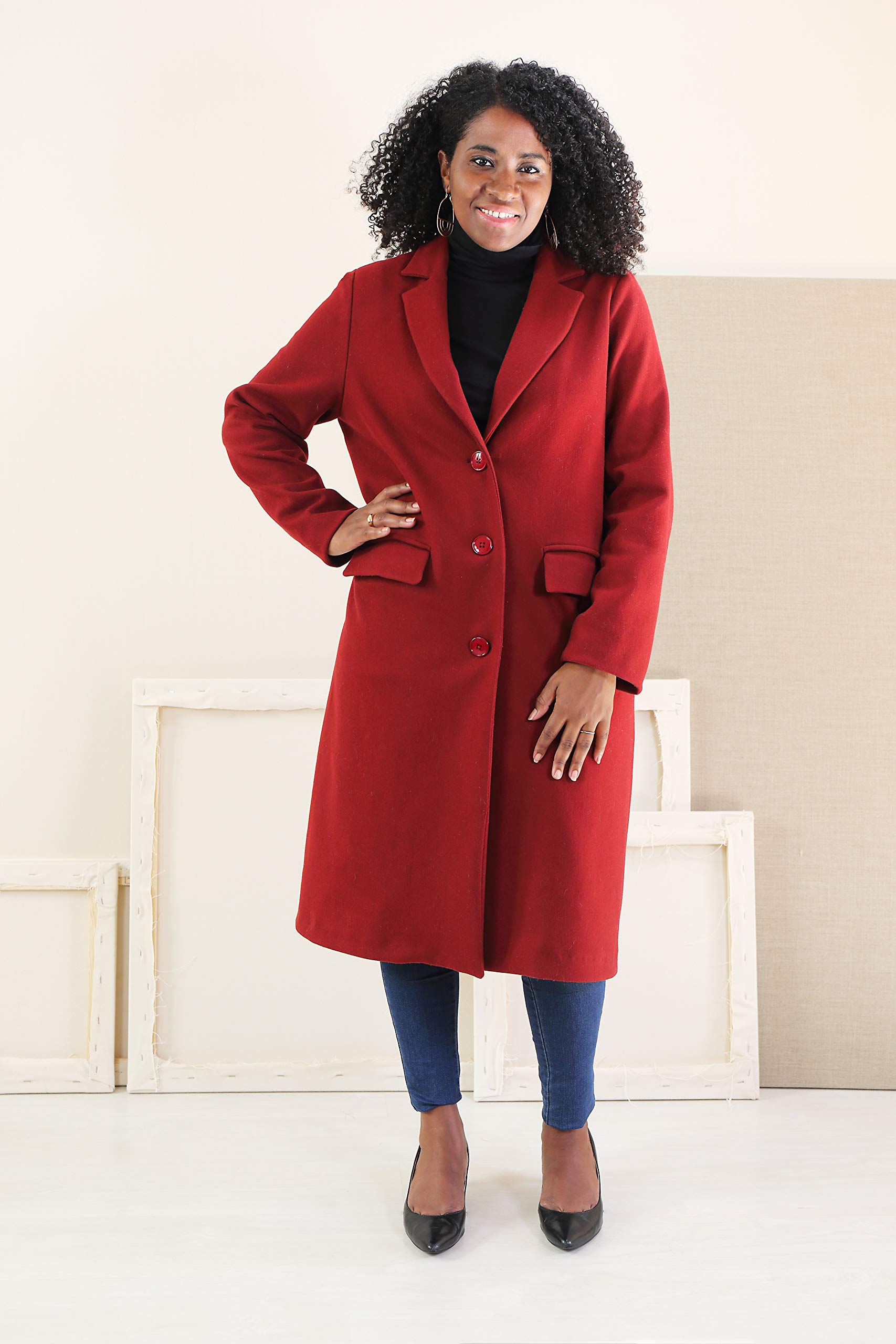 Chaval Coat Sewing Pattern - DIY Women's Winter Coat PDF Sewing Tutorial for Beginners | Perfect for Fashion Designers & Home Tailoring Projects