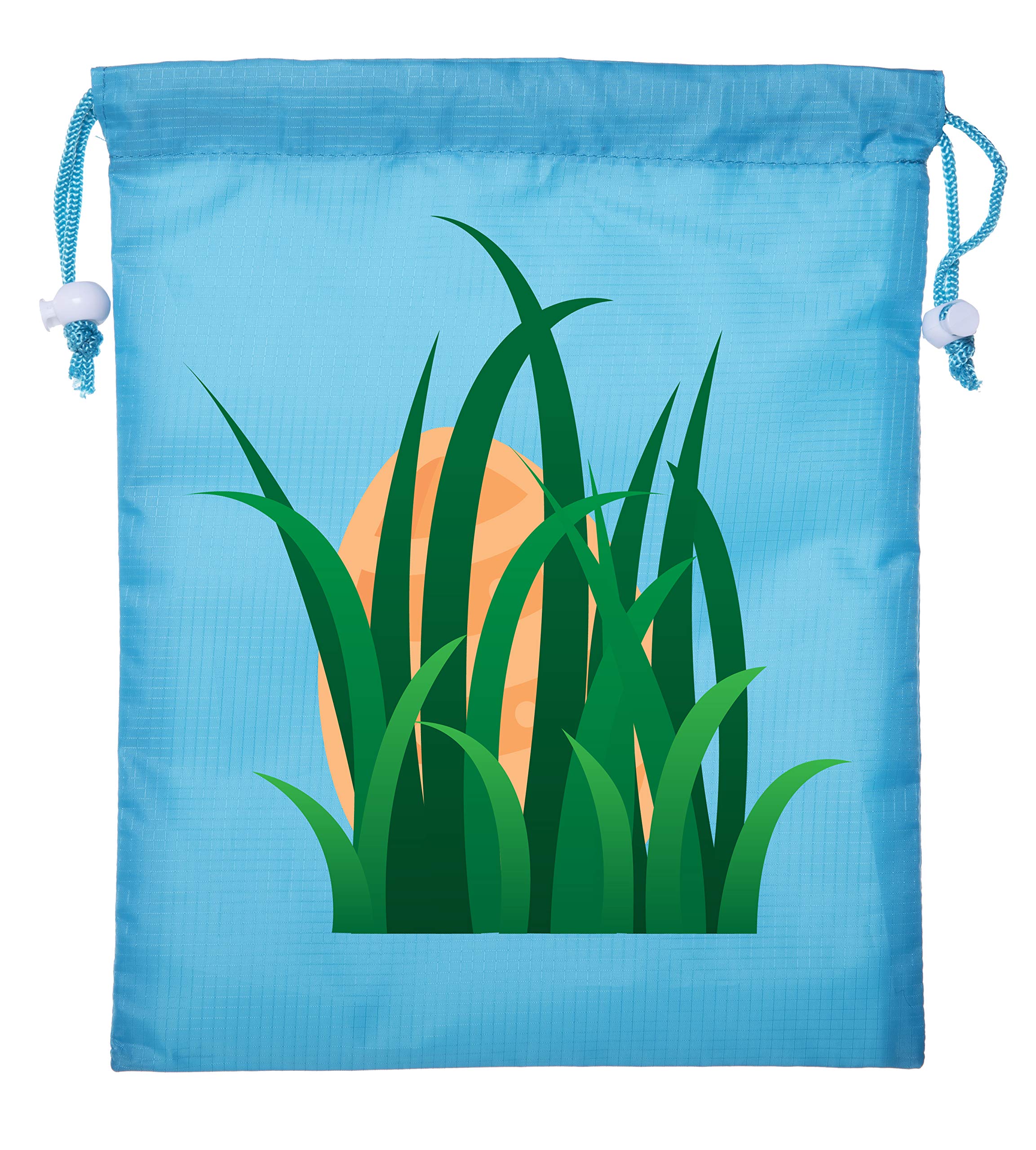 Easter Basket Bags Mini - Bulk Drawstring Cinch Sacks for Easter Bunny Treats - Perfect for Easter Egg Hunts, Party Favors & Classroom Gifts