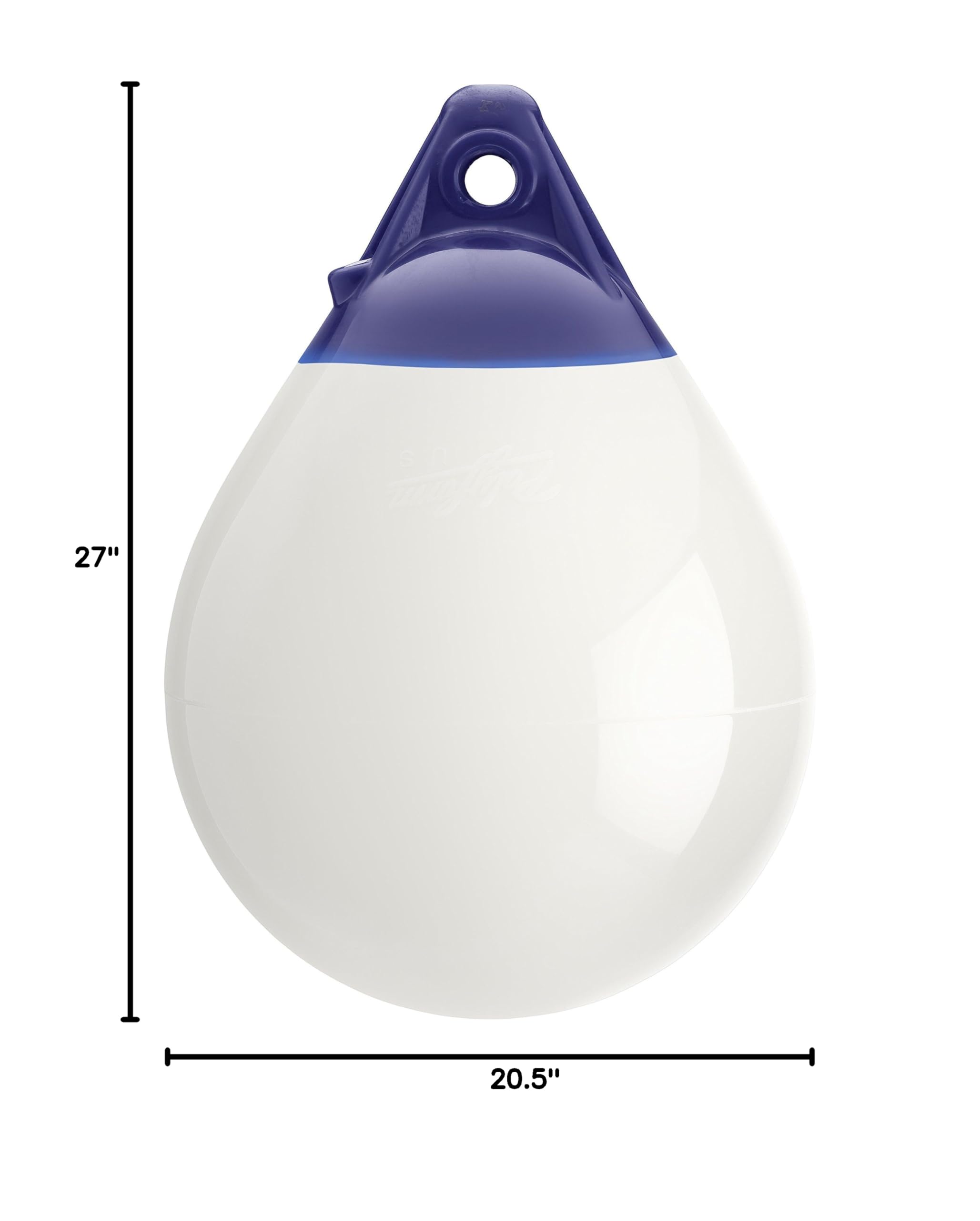 Polyform A Series Marine Buoy - High Visibility Boat Mooring & Dock Buoy for Safe Navigation, Fishing & Water Sports