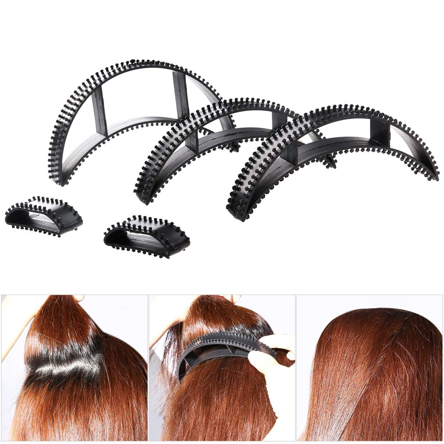 GuruEmbellish 15-Piece Black Hair Accessories Set for Women & Girls – 180g – Hair Clips, Headbands & More – Perfect for Parties, Weddings & Everyday Styling