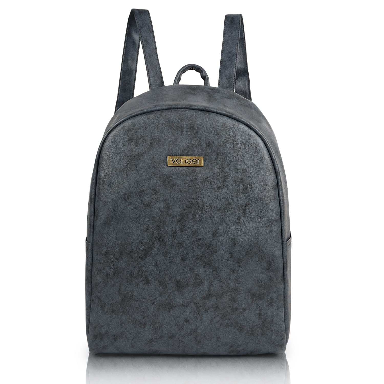 Stylish PU Leather 17L Women's Backpack - Lightweight Travel Laptop Bag for School, College & Office - Perfect for Day Trips, Commuting & Work