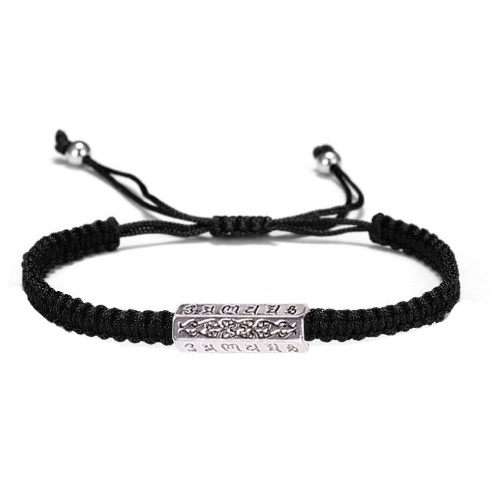 Handmade Adjustable Braided String Bracelet for Women, Men, Girls & Boys - Red & Black Minimalist Charm Jewelry - Perfect for Casual Wear, Gifts & Everyday Fashion Accessories