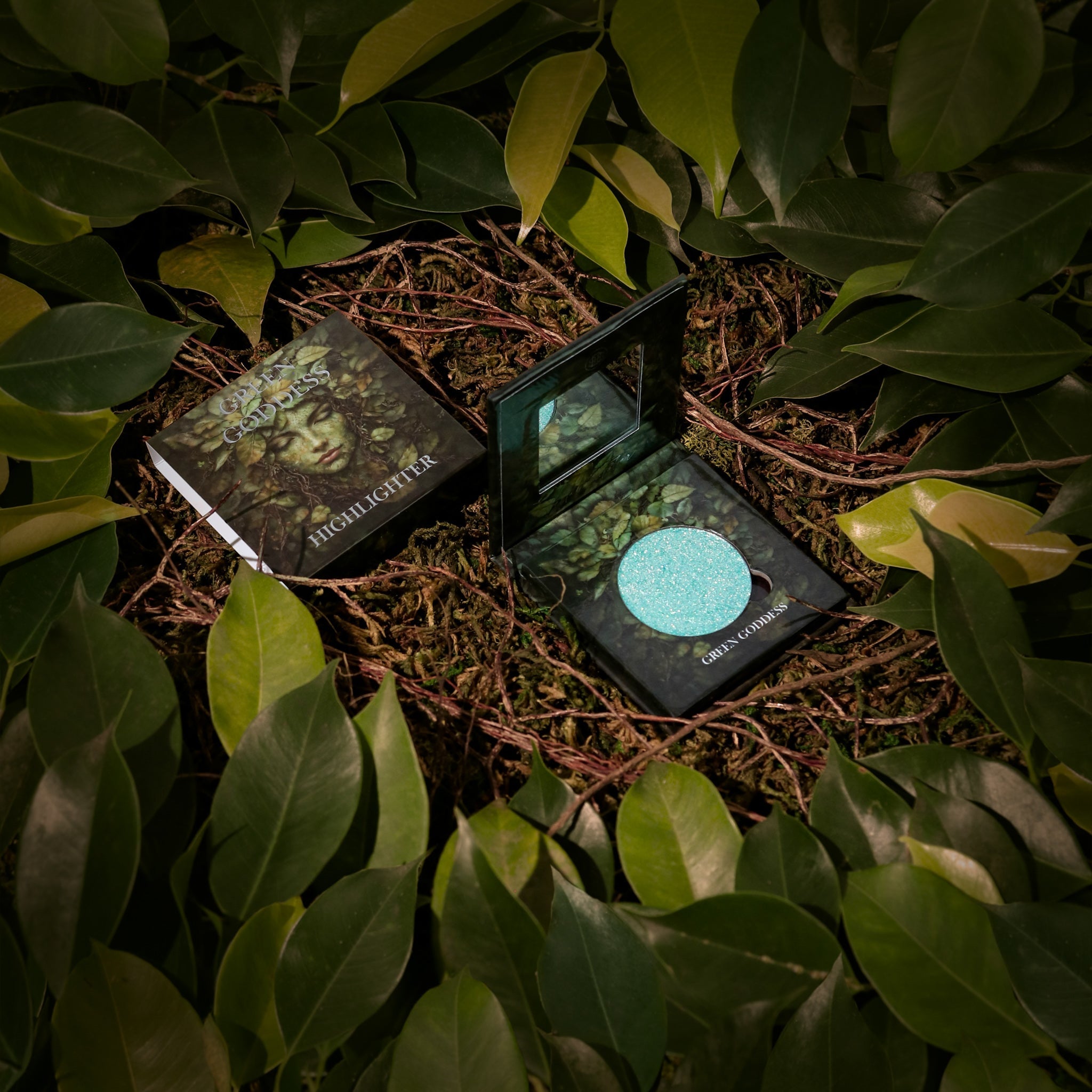 Green Goddess Highlighter - Vegan & Cruelty-Free Makeup for Glowing Skin | Perfect for Daily Wear & Special Occasions