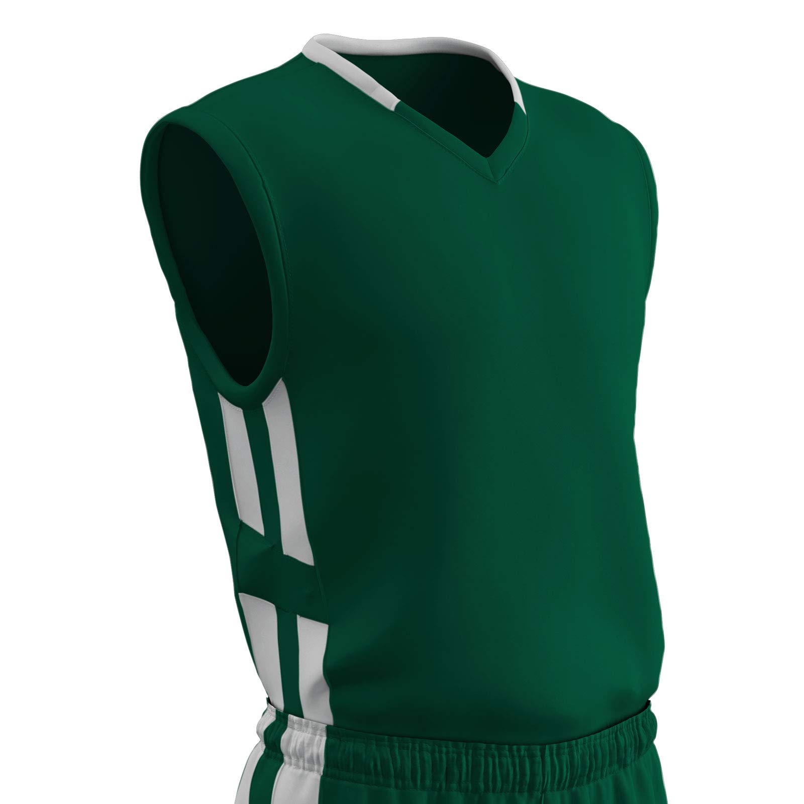 CHAMPRO Men's Muscle Basketball Jersey - Breathable Mesh Sports Jersey for Basketball Training & Games - Perfect for Streetball, Team Practice & Gym Workouts
