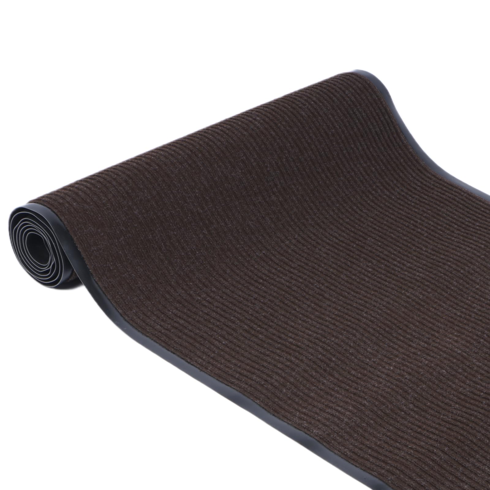 Jxgzyy Heavy-Duty Commercial Door Mat Runner Rug 3ft x 16.4ft - Non-Slip PVC Backing Outdoor Carpet with Double Stripes for High Traffic Areas - Perfect for Hallway, Entryway, Kitchen, Balcony, Garage & Business Entrances