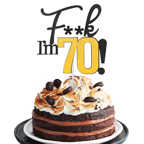 70th Birthday Cake Topper
