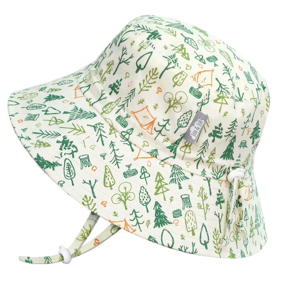 Jan + Jul Cotton Bucket Sun Hat for Women & Girls - UPF 50+ UV Protection, Wide Brim Summer Beach Hat - Perfect for Outdoor, Camping, Hiking and Grove Adventures