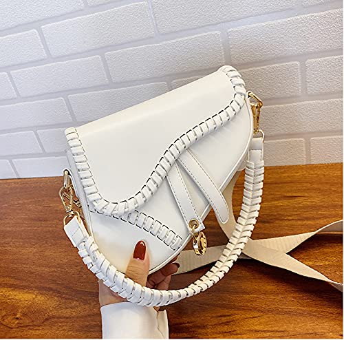 Trendy Women's Saddle Shoulder Bag - Crossbody Purse, Clutch & Underarm Handbag for Daily Use, Work & Evening Events | PURFANREE Fashion Accessories