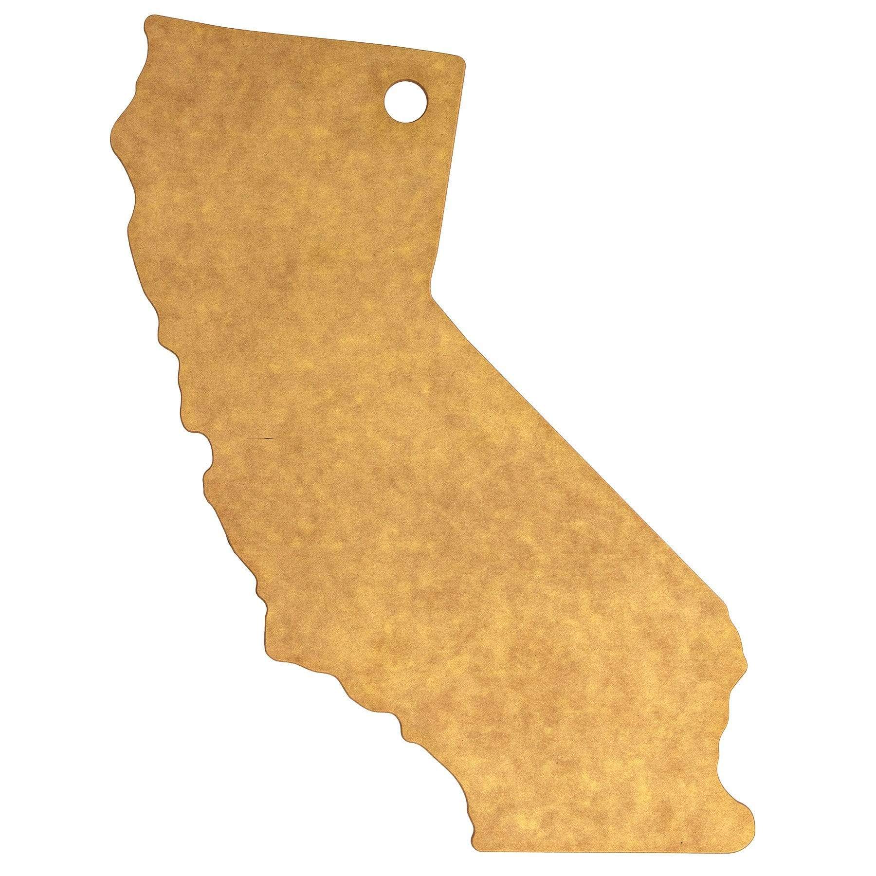 California Shaped Wood Paper Composite Cutting Board - 14.25