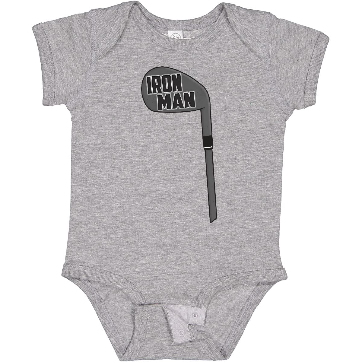 Inktastic Iron Man Baby Bodysuit - Cute Superhero Outfit for Infants & Toddlers - Perfect for Halloween, Birthday Parties & Comic-Themed Events