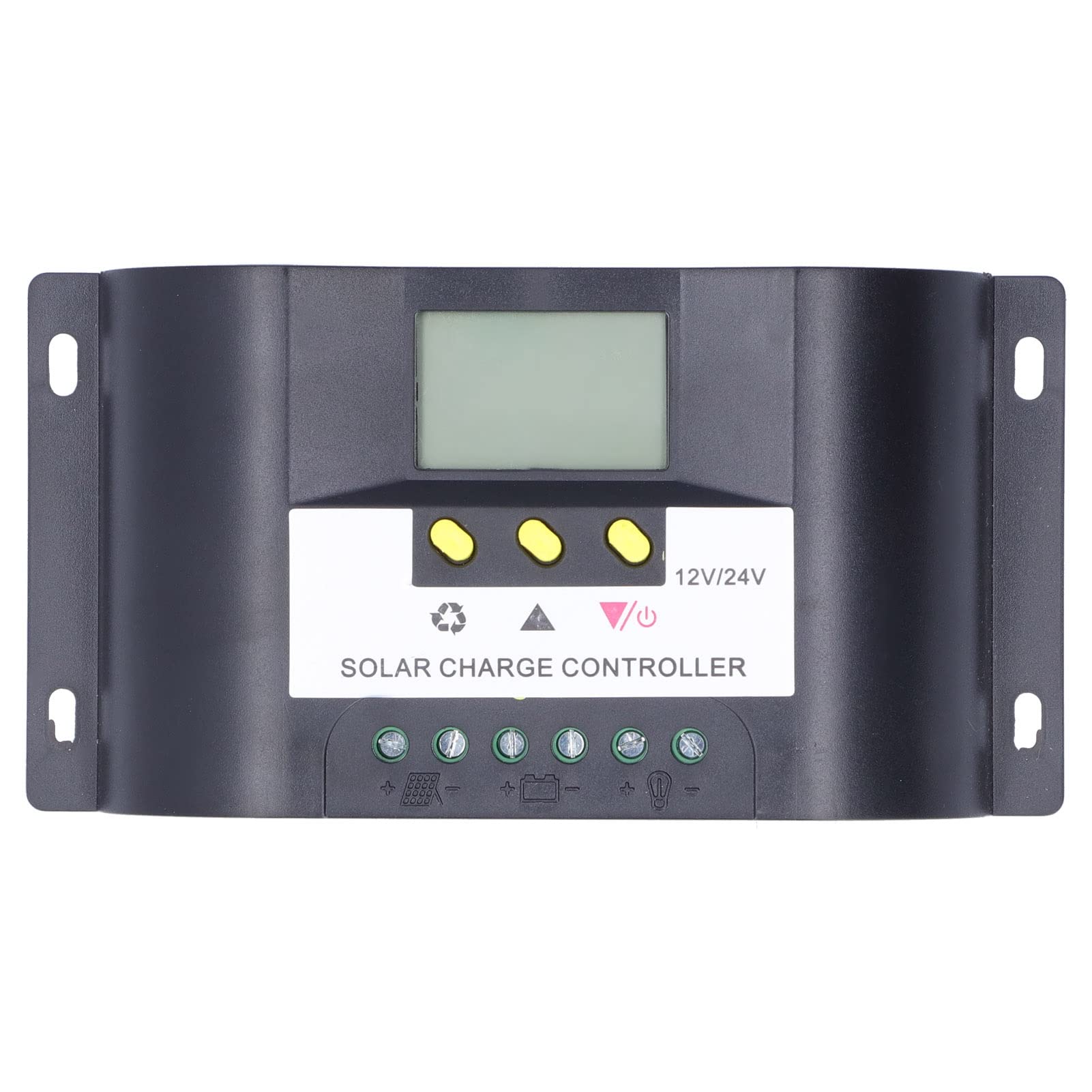 Smart Solar Controller with LCD Display for Solar Panels - Perfect for DC Loads & Off-Grid Systems