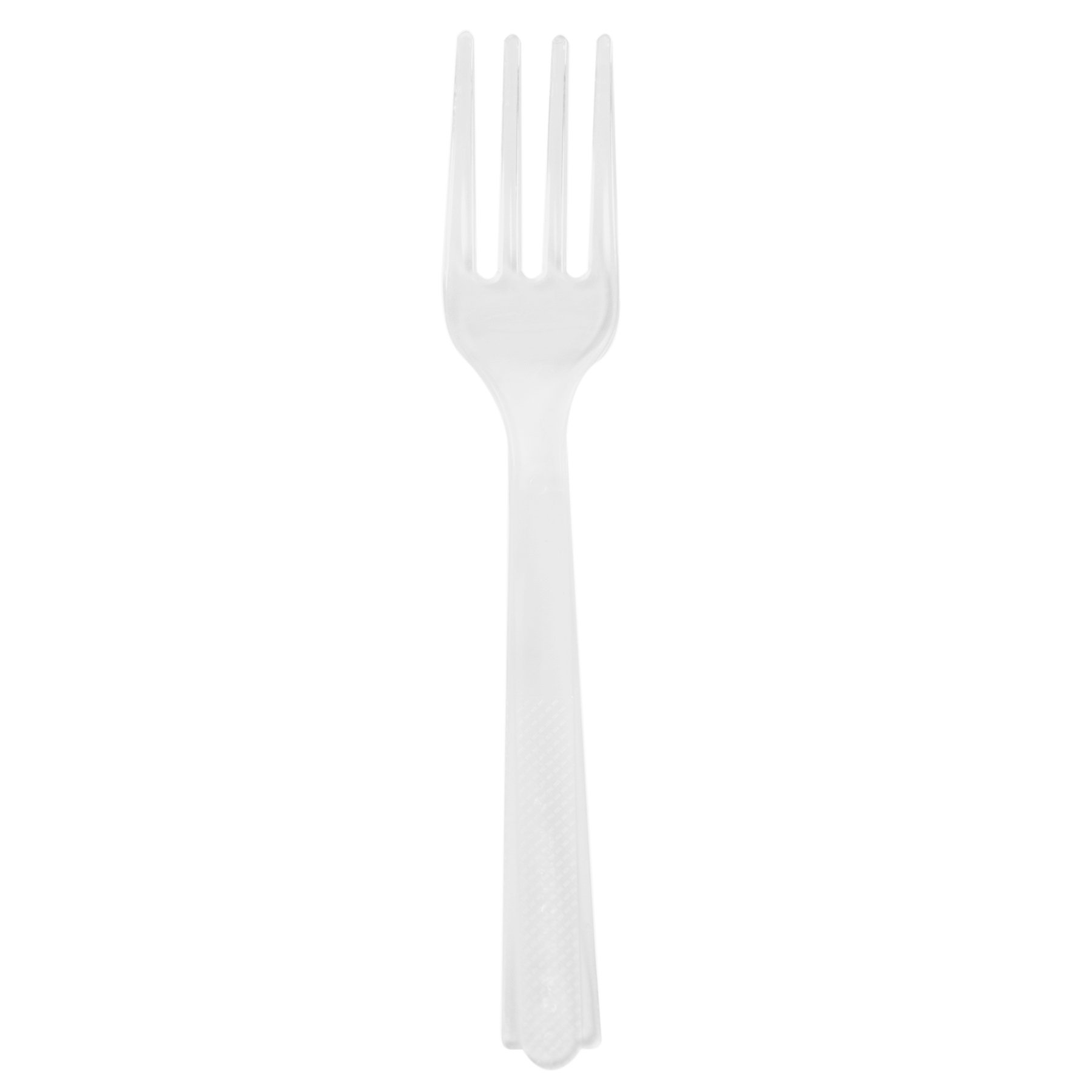 Disposable Clear Plastic Forks - Bulk Pack of 18 | Perfect for Parties, Picnics, BBQs & Catering Events