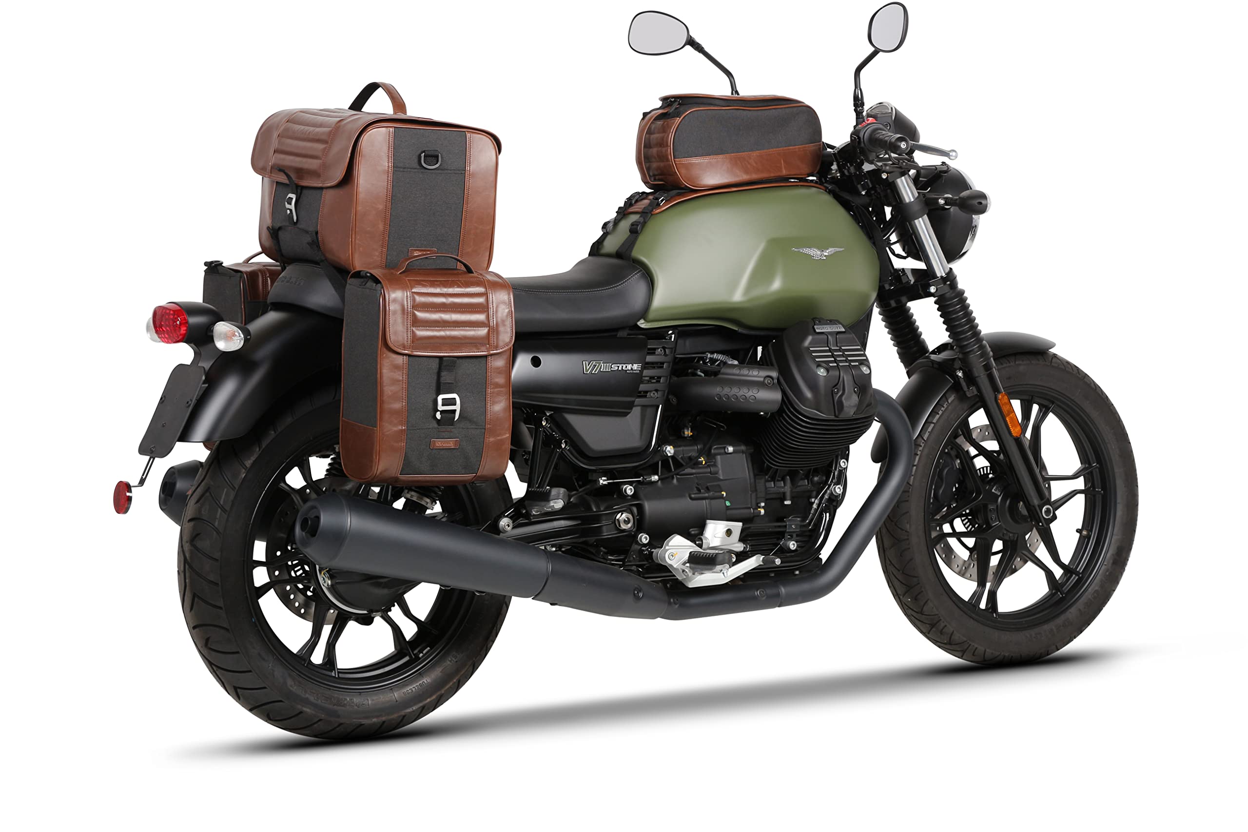 Shad M0V787SR SR Side Bag Holder for Moto Guzzi V7 821 - Motorcycle Luggage Carrier for Touring & Commuting