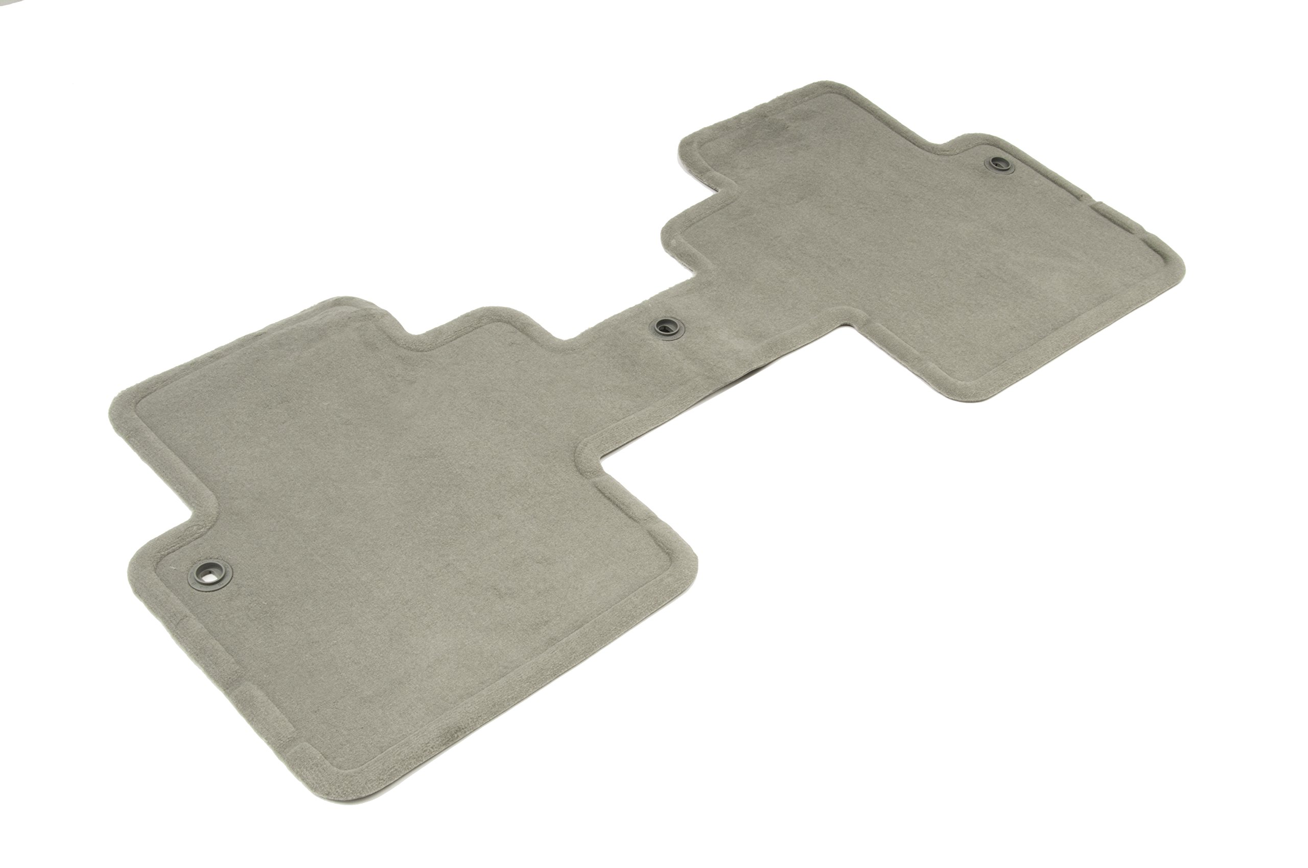 General Motors 22789908 Titanium Second-Row One-Piece Carpeted Floor Mat - Perfect for SUVs & Vans with Captain's Chairs | All-Weather Protection & Premium Fit