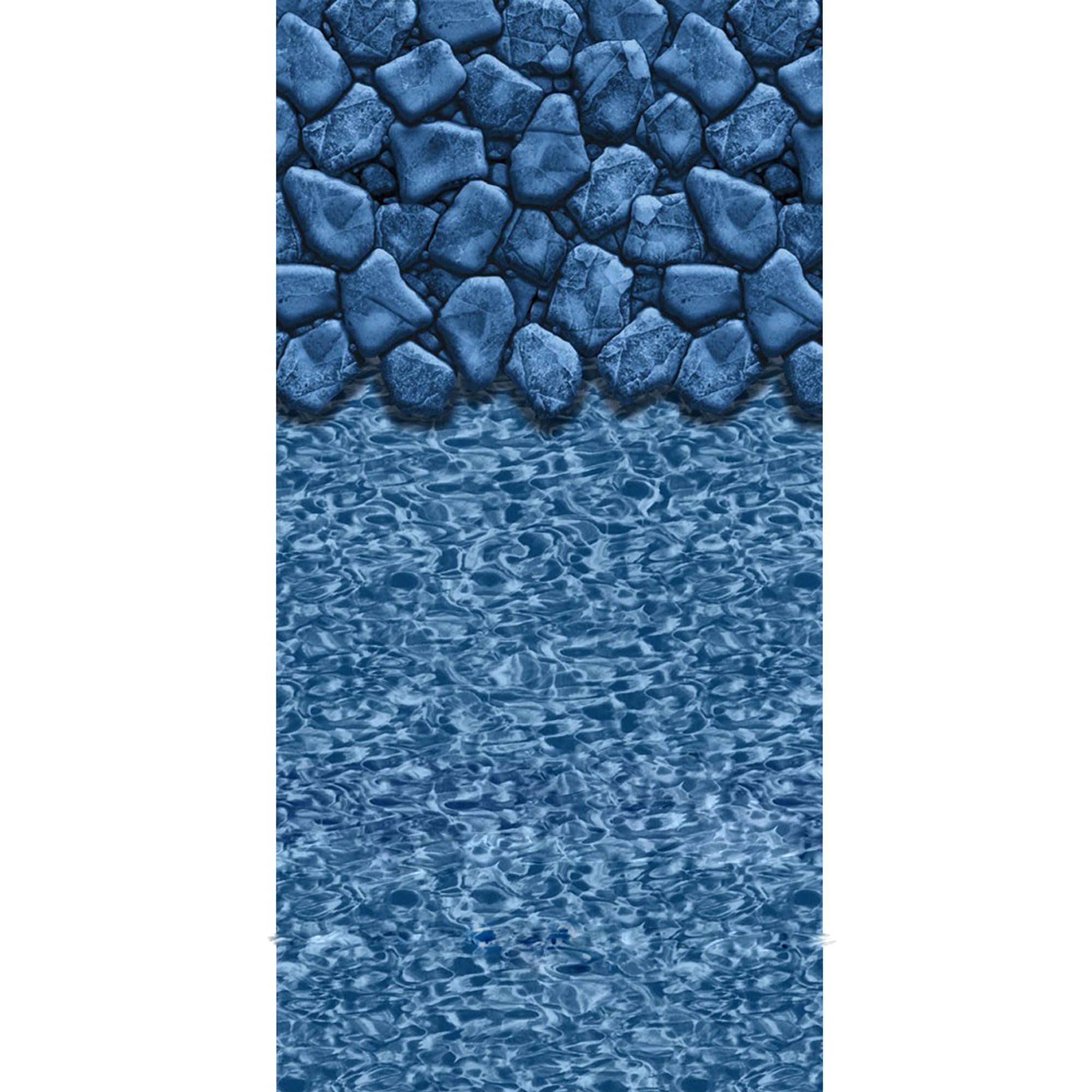 Swimline Oval Boulder Swirl Beaded Pool Liner - 52-Inch Deep, 12x24 Feet - Perfect for Inground Pools and Backyard Oasis